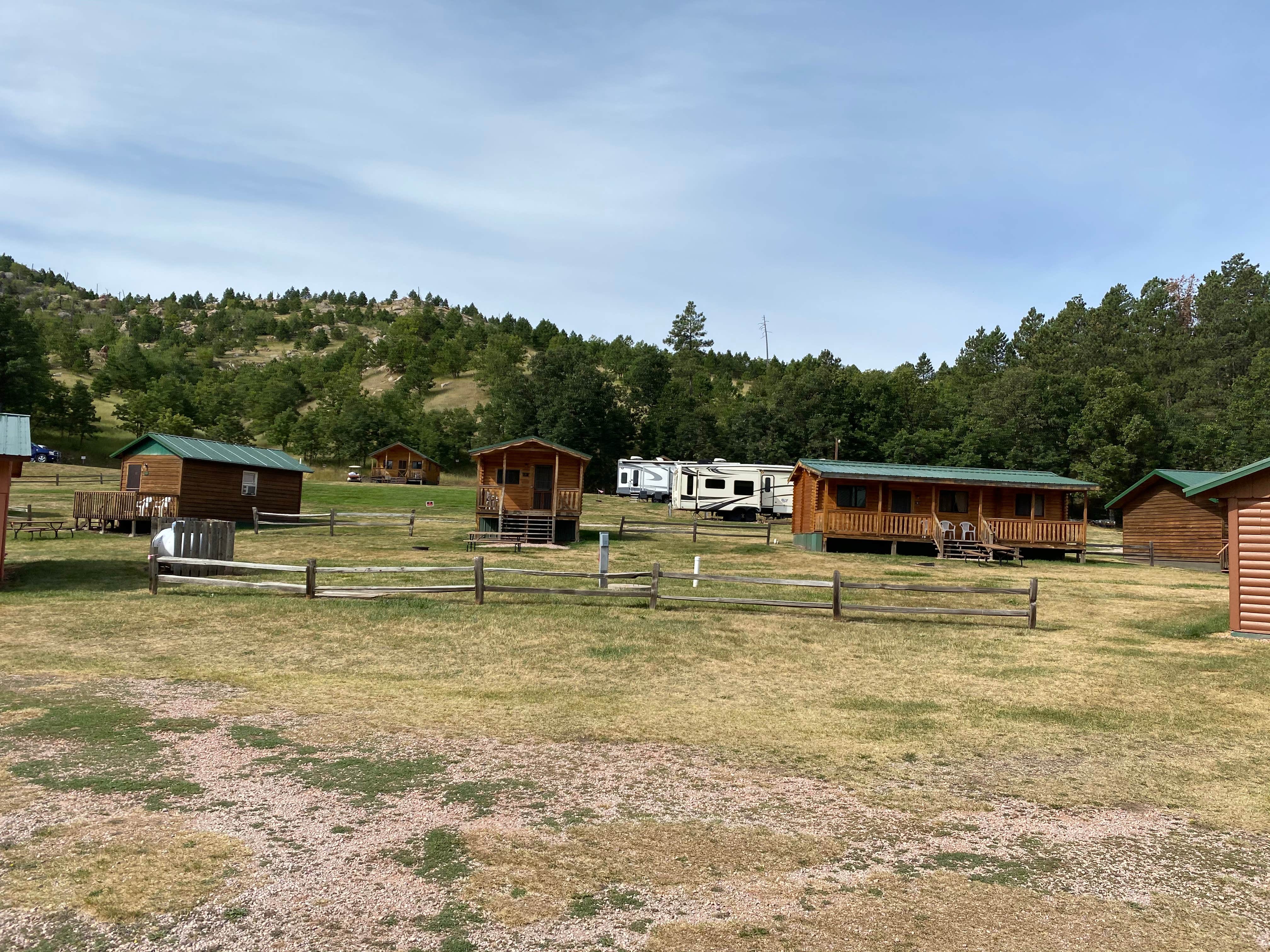 Bryan R.'s photo of a cabin at Spokane Creek Cabins & Campground near Keystone, SD