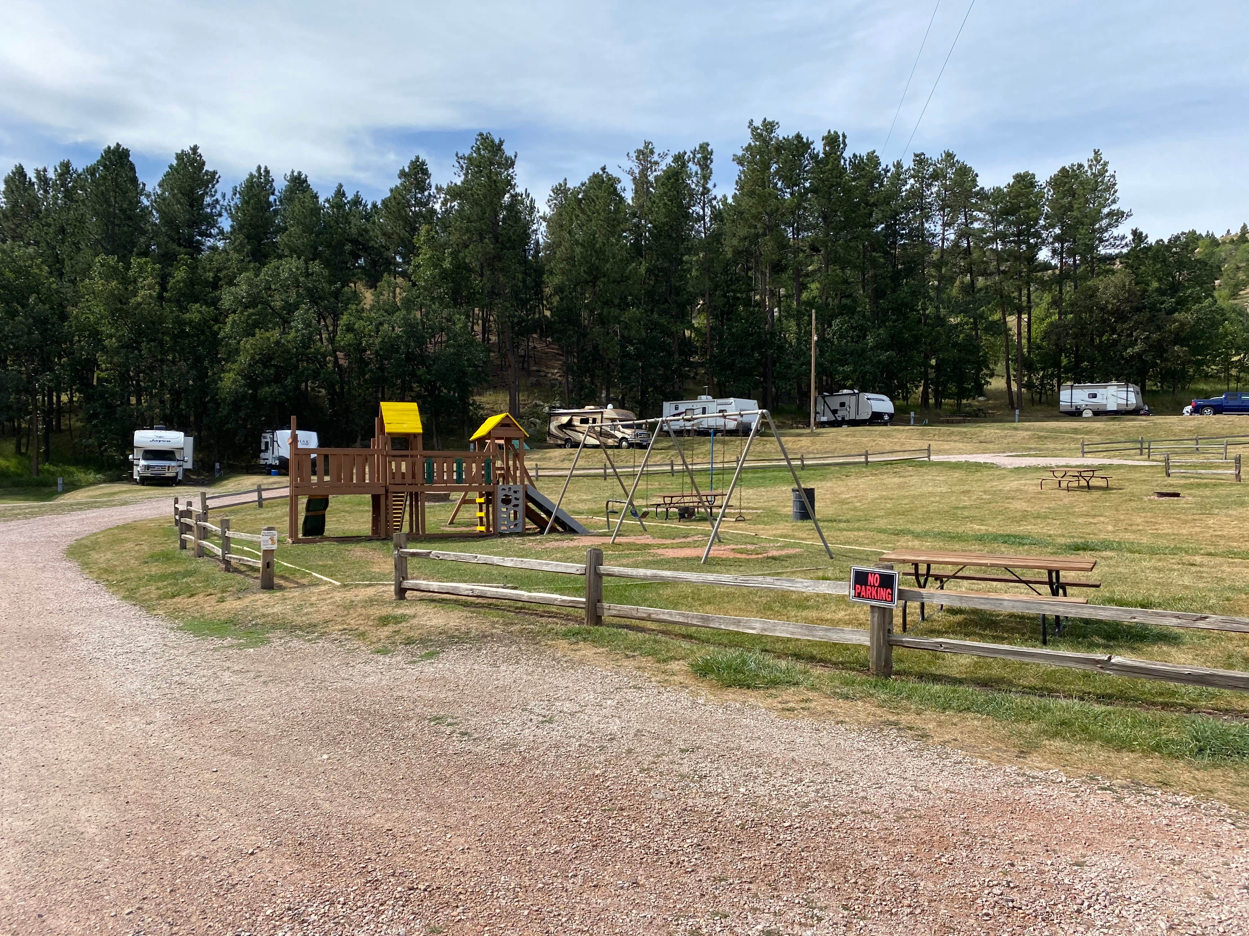 Camper-submitted photo at Spokane Creek Cabins & Campground near Fairburn, SD