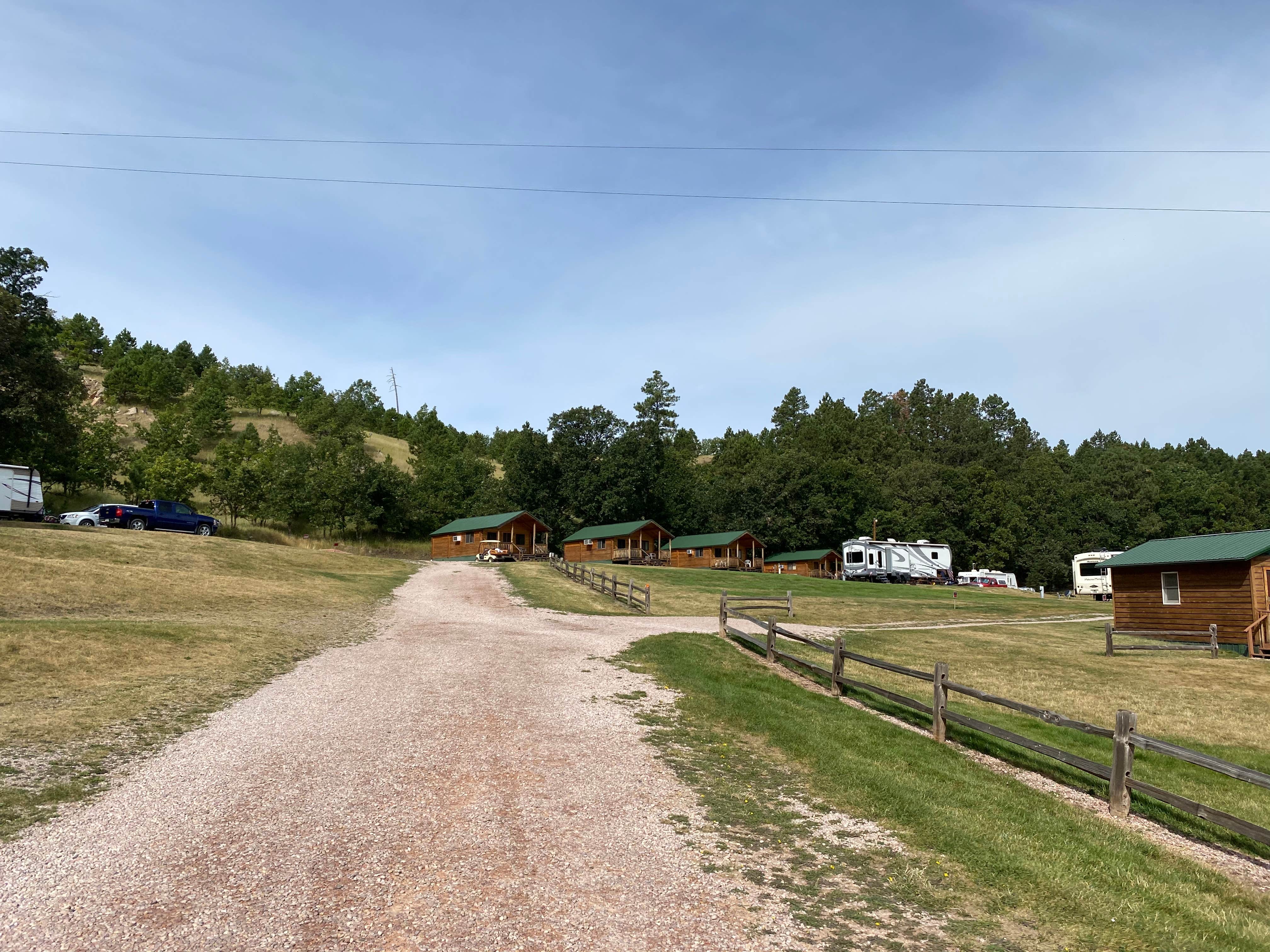 Camper-submitted photo at Spokane Creek Cabins & Campground near Fairburn, SD
