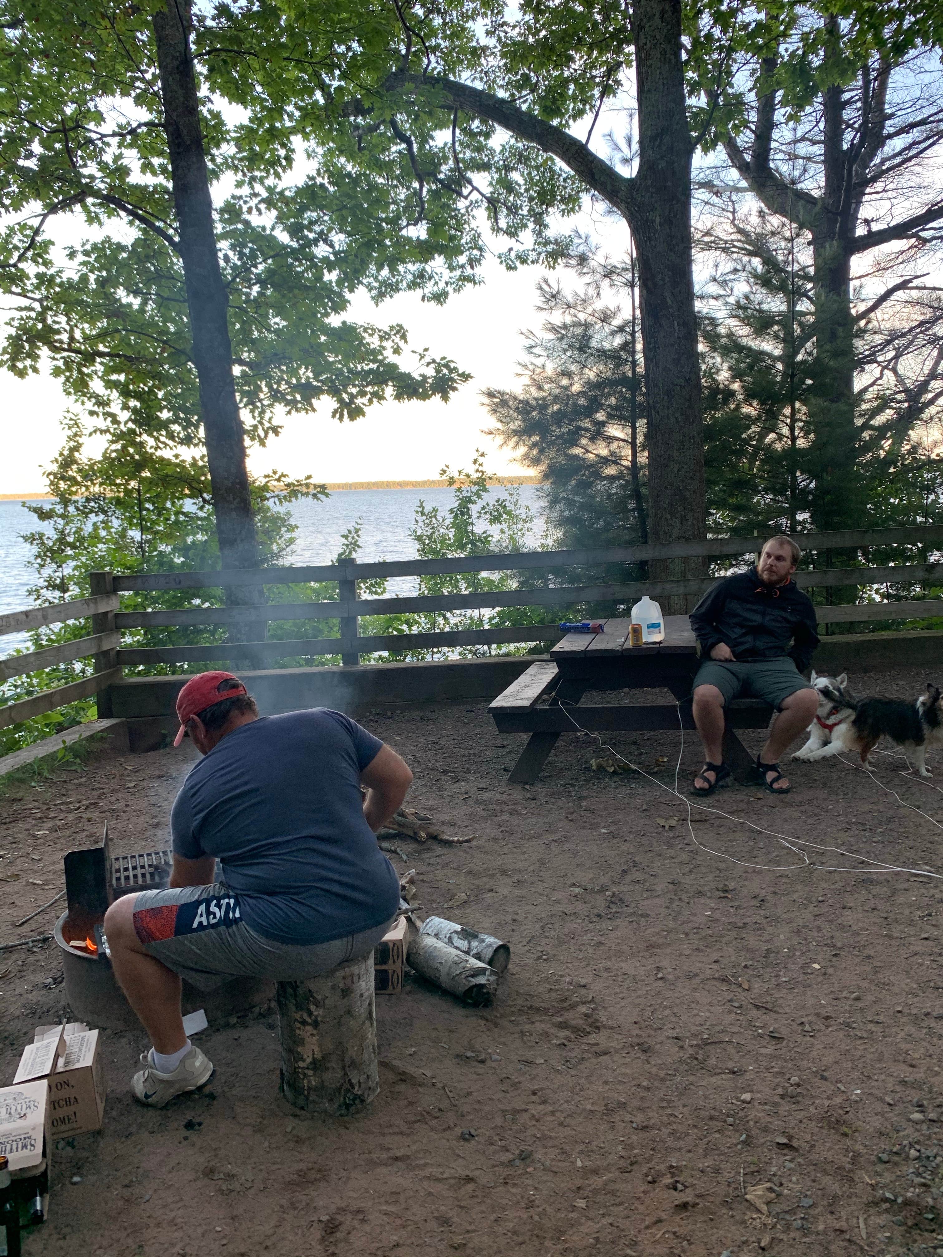 Camping near Mainland Unit — Apostle Islands National Lakeshore: Dalrymple Park and Campground, Bayfield, Wisconsin