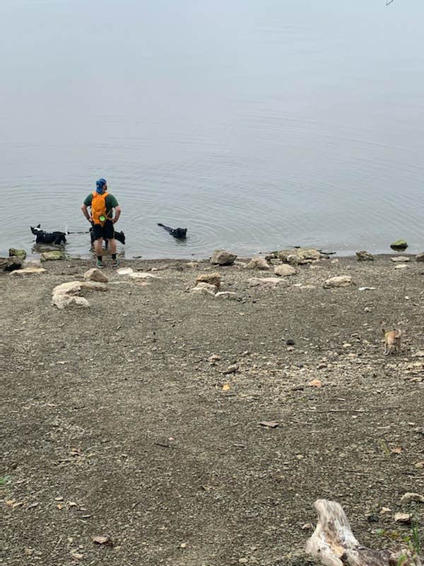 jeremiah K.'s photo of camping with pets at Prairie Meadow Campground — Elk City State Park near Copan, OK