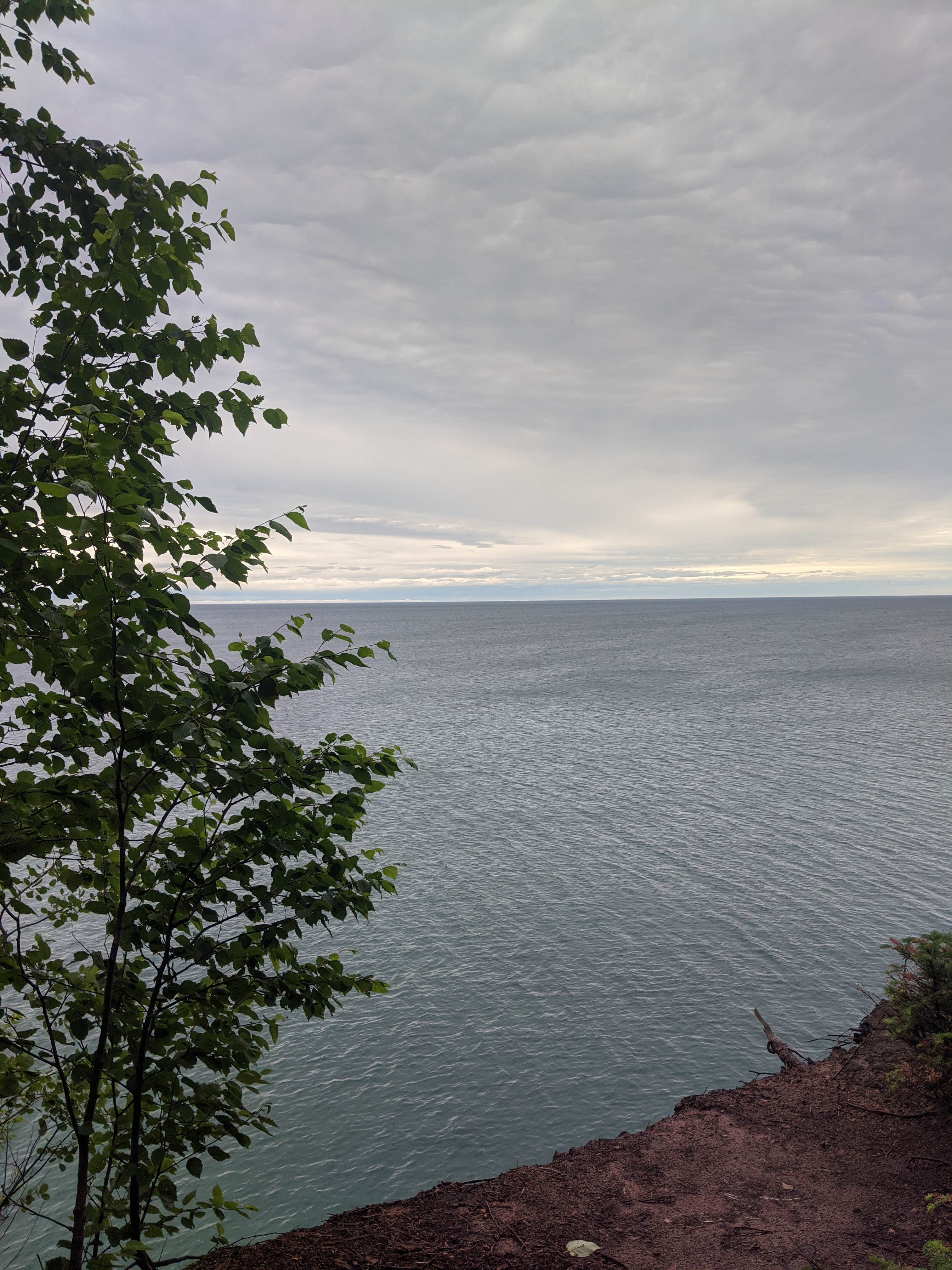 Camper-submitted photo at Gull Point Campsite on Grand Island near Marquette, MI