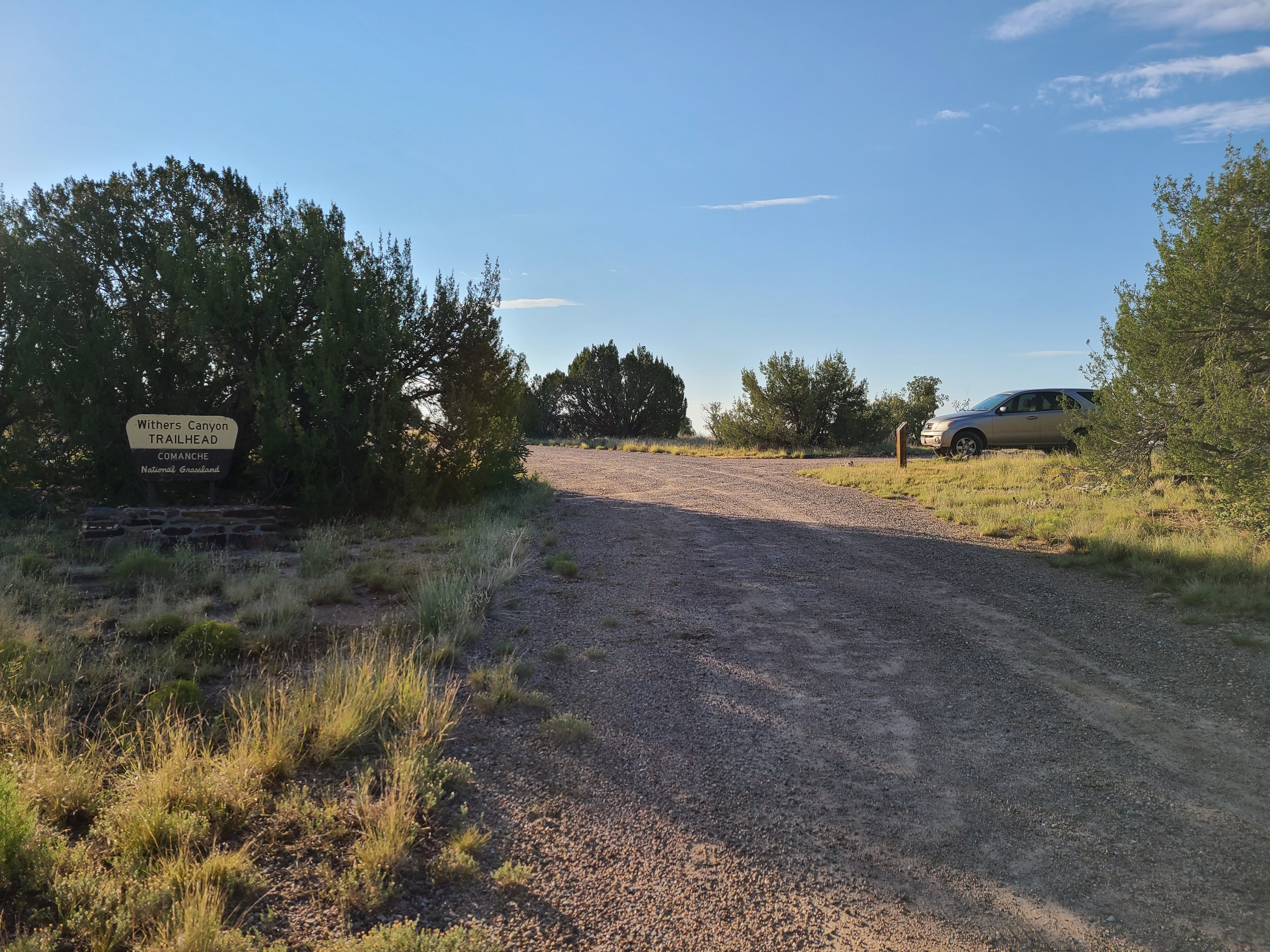 Camper submitted image from Comanche National Grassland Withers Canyon Trailhead Campground - 2