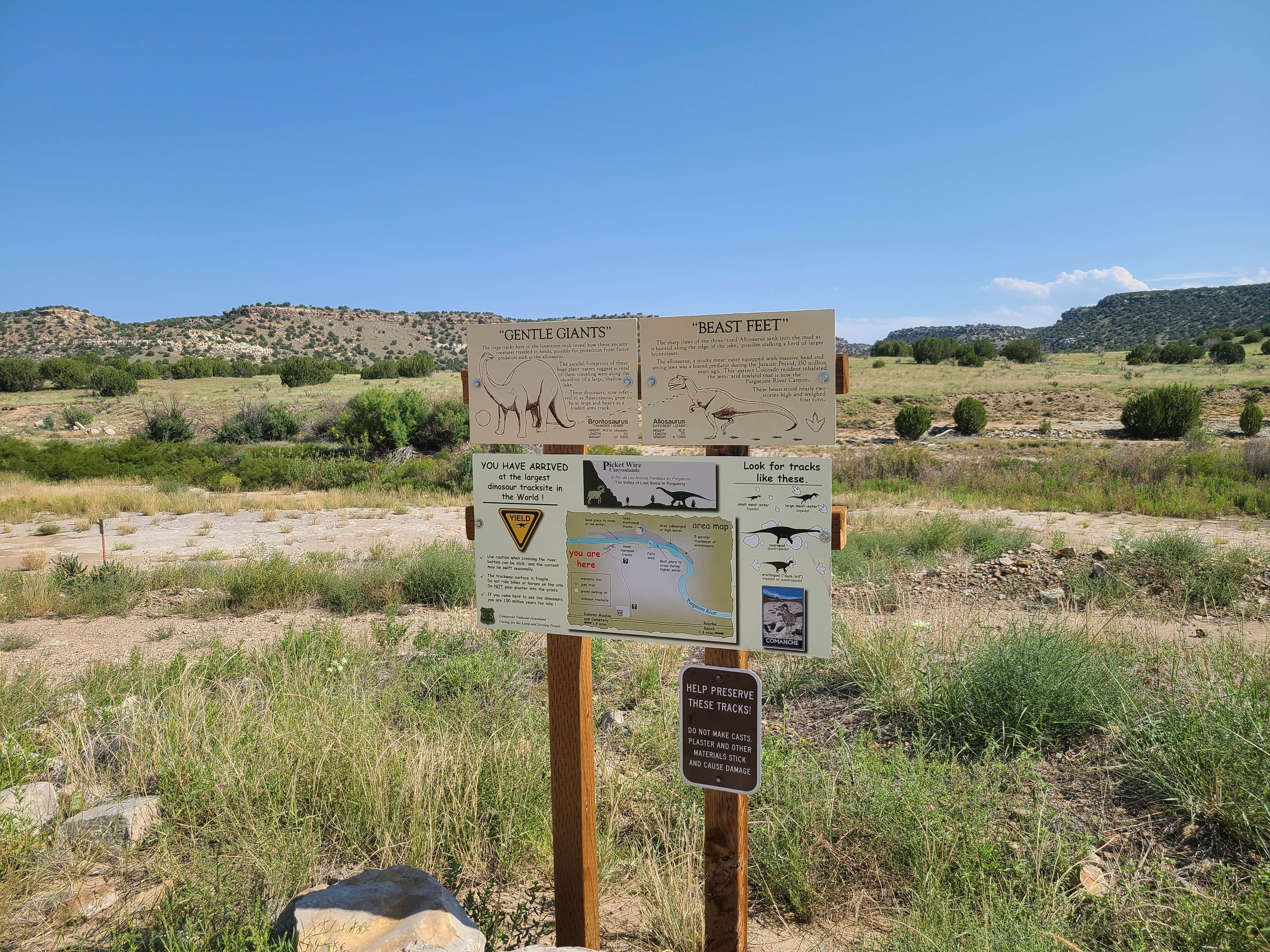 Camper-submitted photo at Comanche National Grassland Withers Canyon Trailhead Campground near Swink, CO