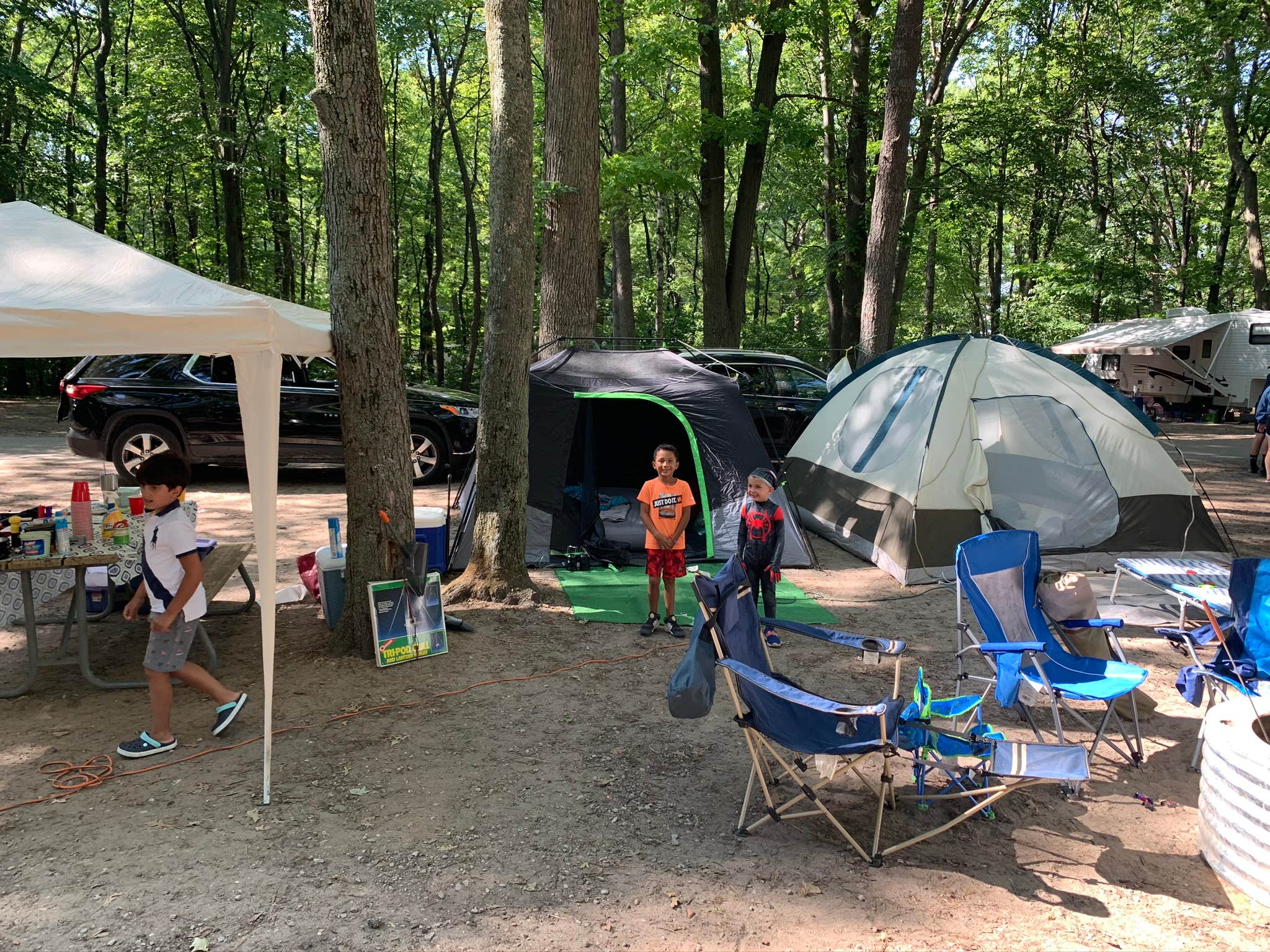 Jen's photo at Silver Lake State Park Campground in Michigan