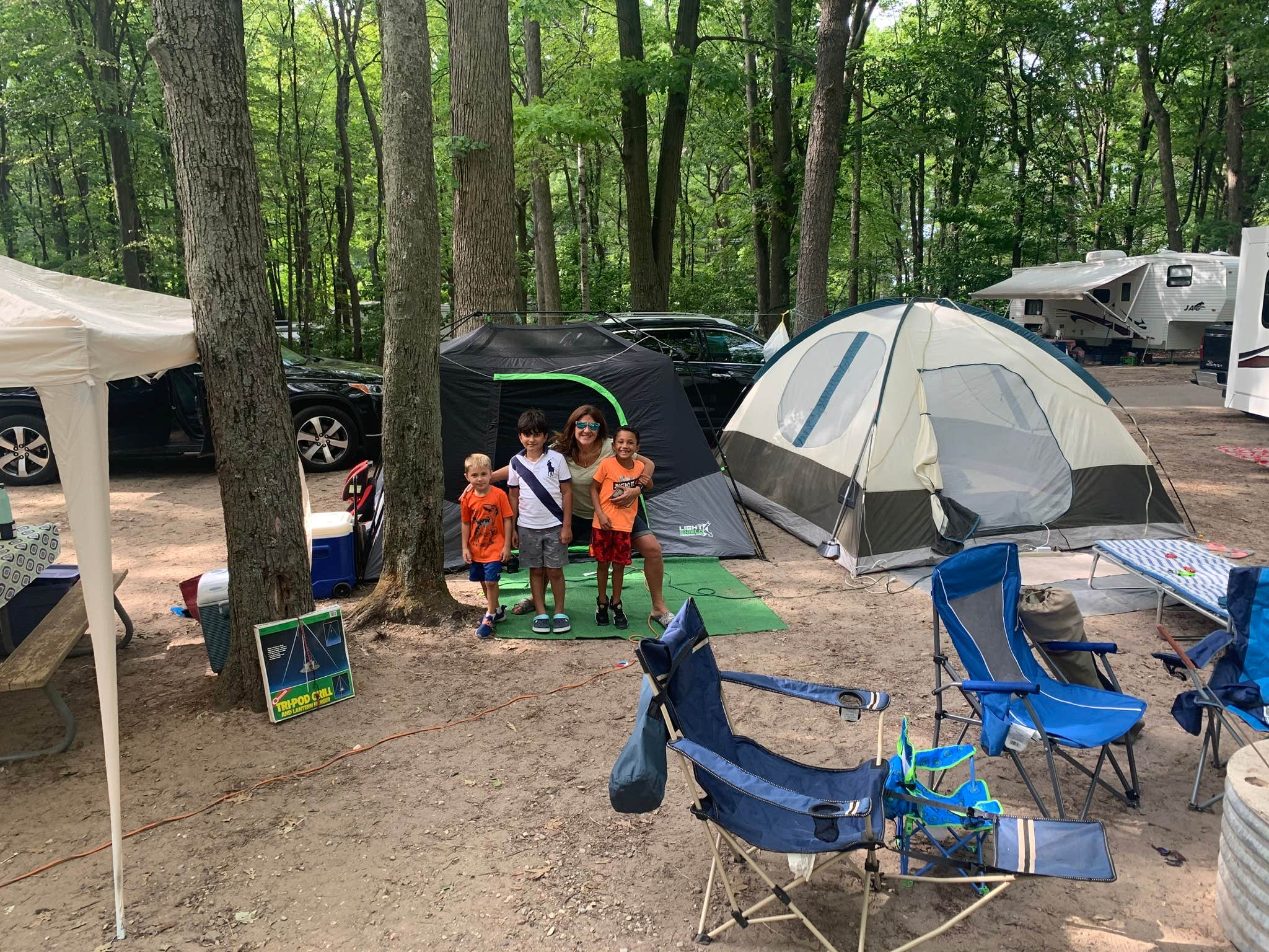 Jen's photo at Silver Lake State Park Campground near Mears, MI