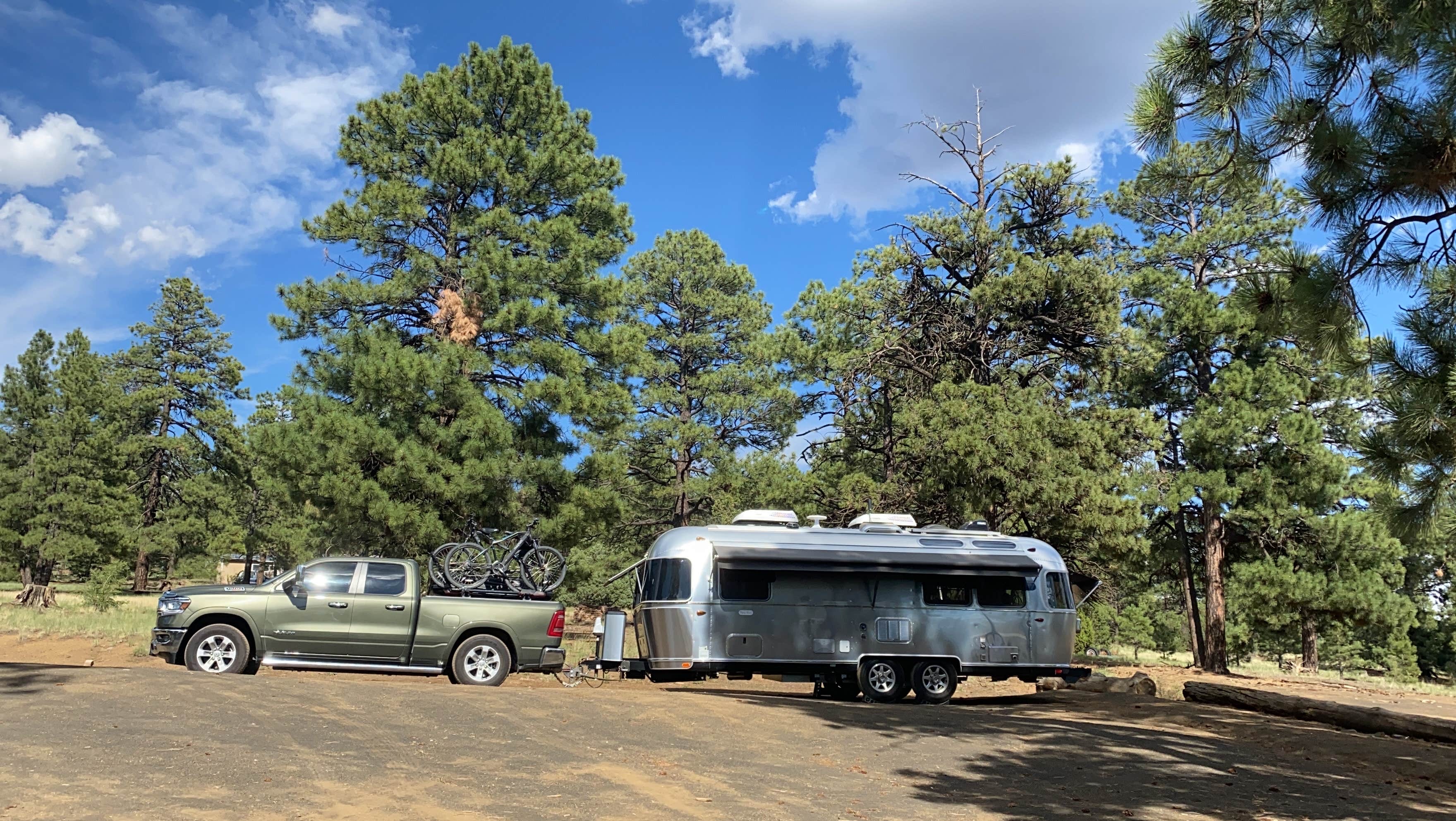 kristin S.'s photo of rv camping at Ice Cave & Bandera Volcano near Grants, NM