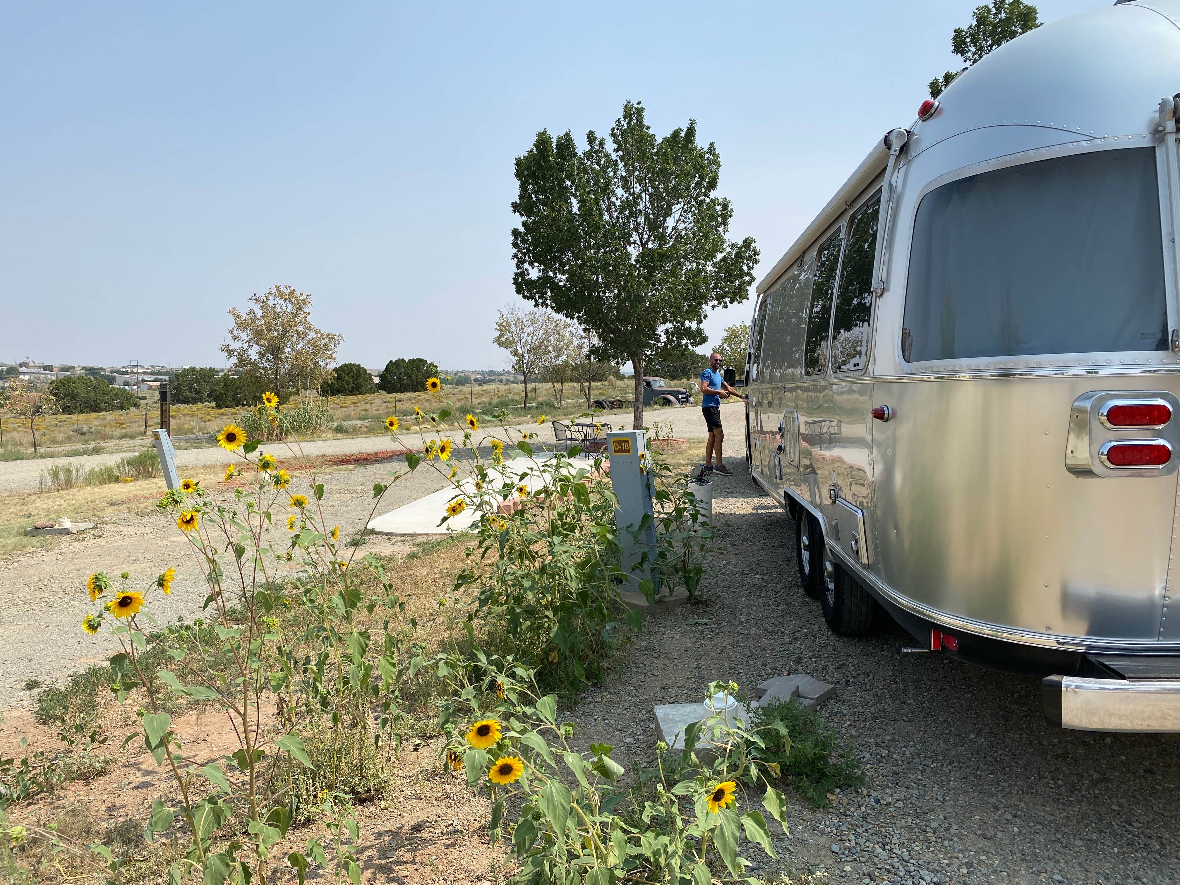 kristin S.'s photo of rv camping at Santa Fe Skies RV Park in New Mexico