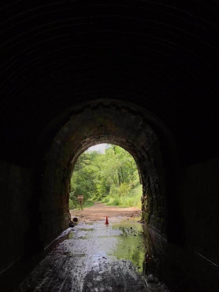 Camper-submitted photo at Tunnel Trail Campground near Elroy, WI