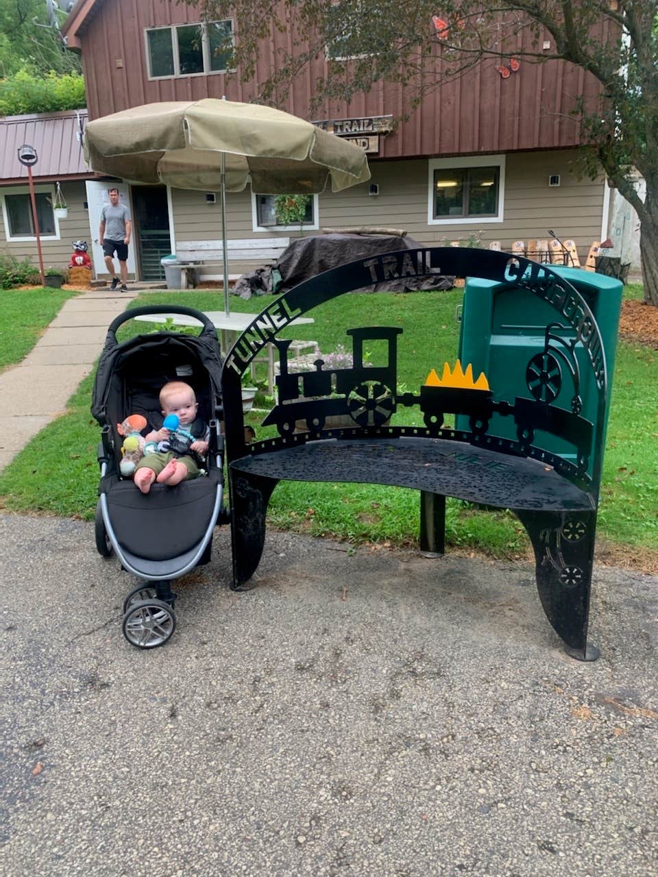 Camper-submitted photo at Tunnel Trail Campground near Elroy, WI
