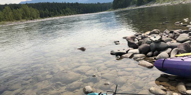 Camper submitted image from Middle Fork Flathead River Dispersed