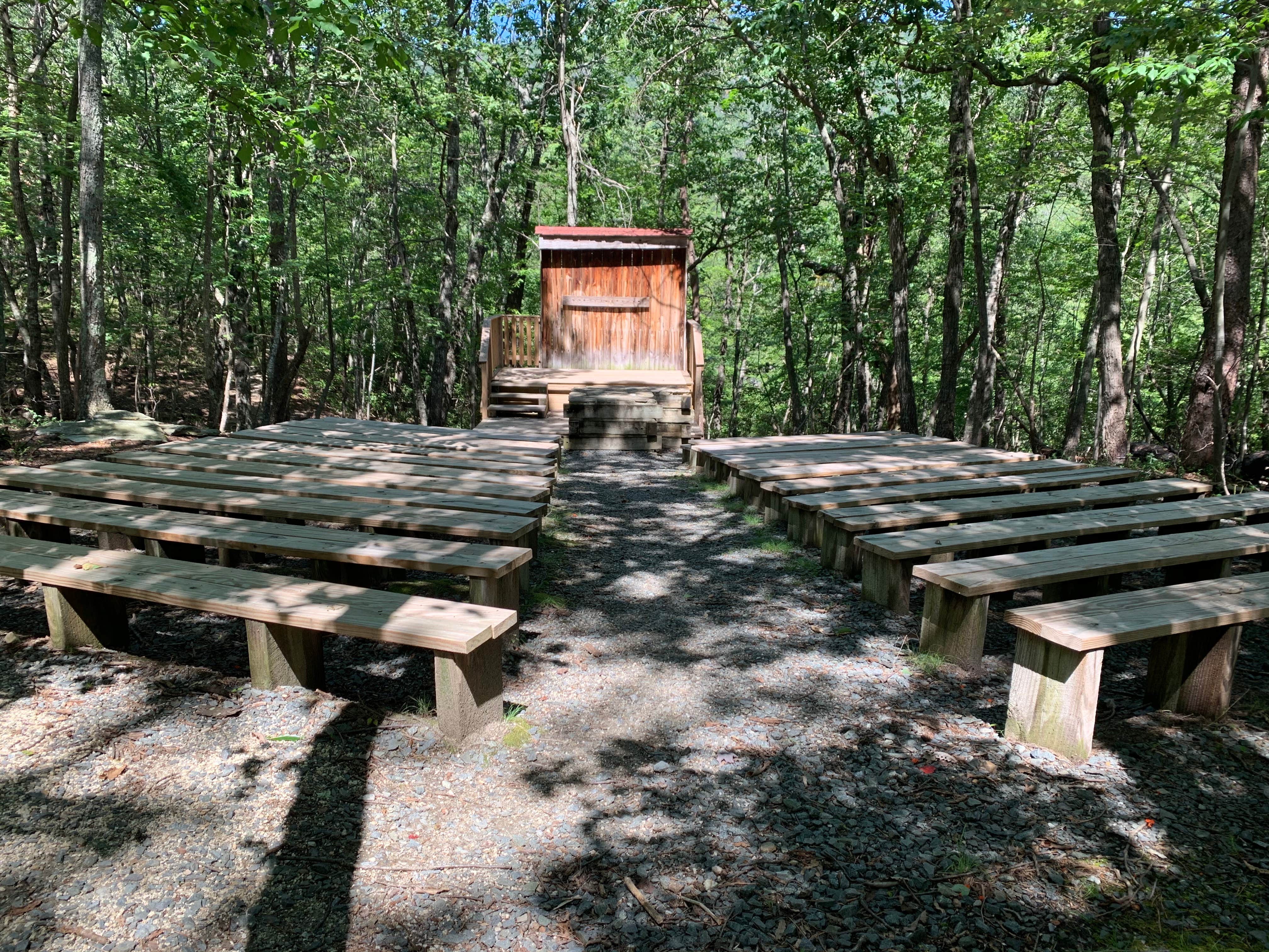 Anjanel P.'s photo of a cabin at Hanging Rock State Park Campground near Ararat, VA