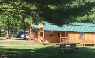 Janet R.'s photo of glamping accommodations at Banning RV Park and Campground in Minnesota