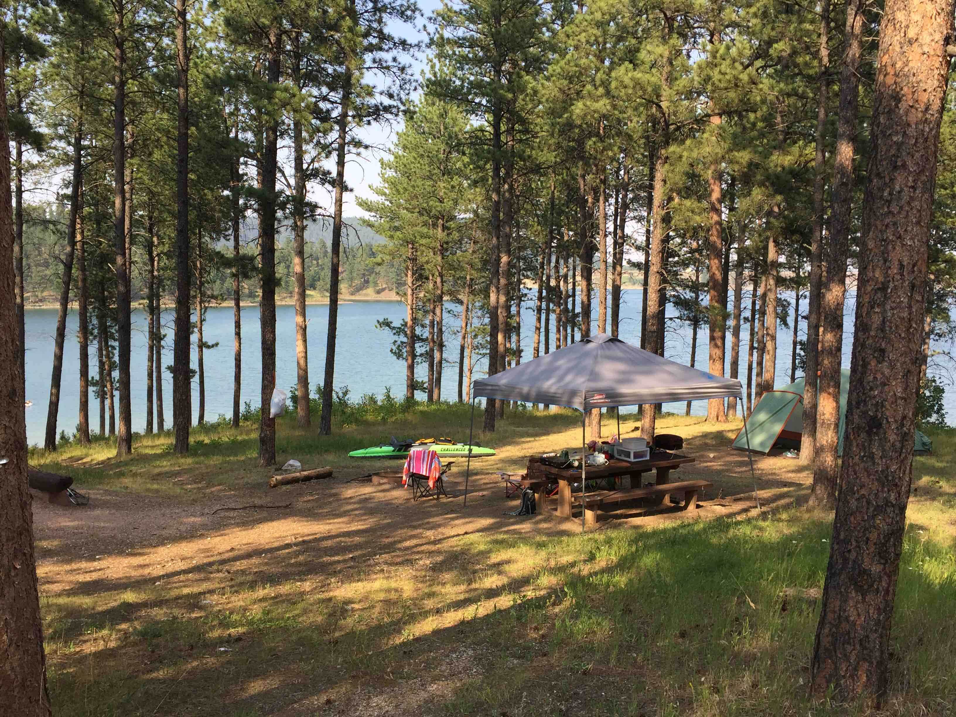Eric L.'s photo at Pactola Reservoir Campground near Silver City, SD