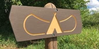 Camper submitted image from Grand Rapids Library Park Watertrail Watercraft Campsite