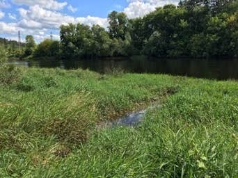 Camper-submitted photo at Grand Rapids Library Park Watertrail Watercraft Campsite near Grand Rapids, MN