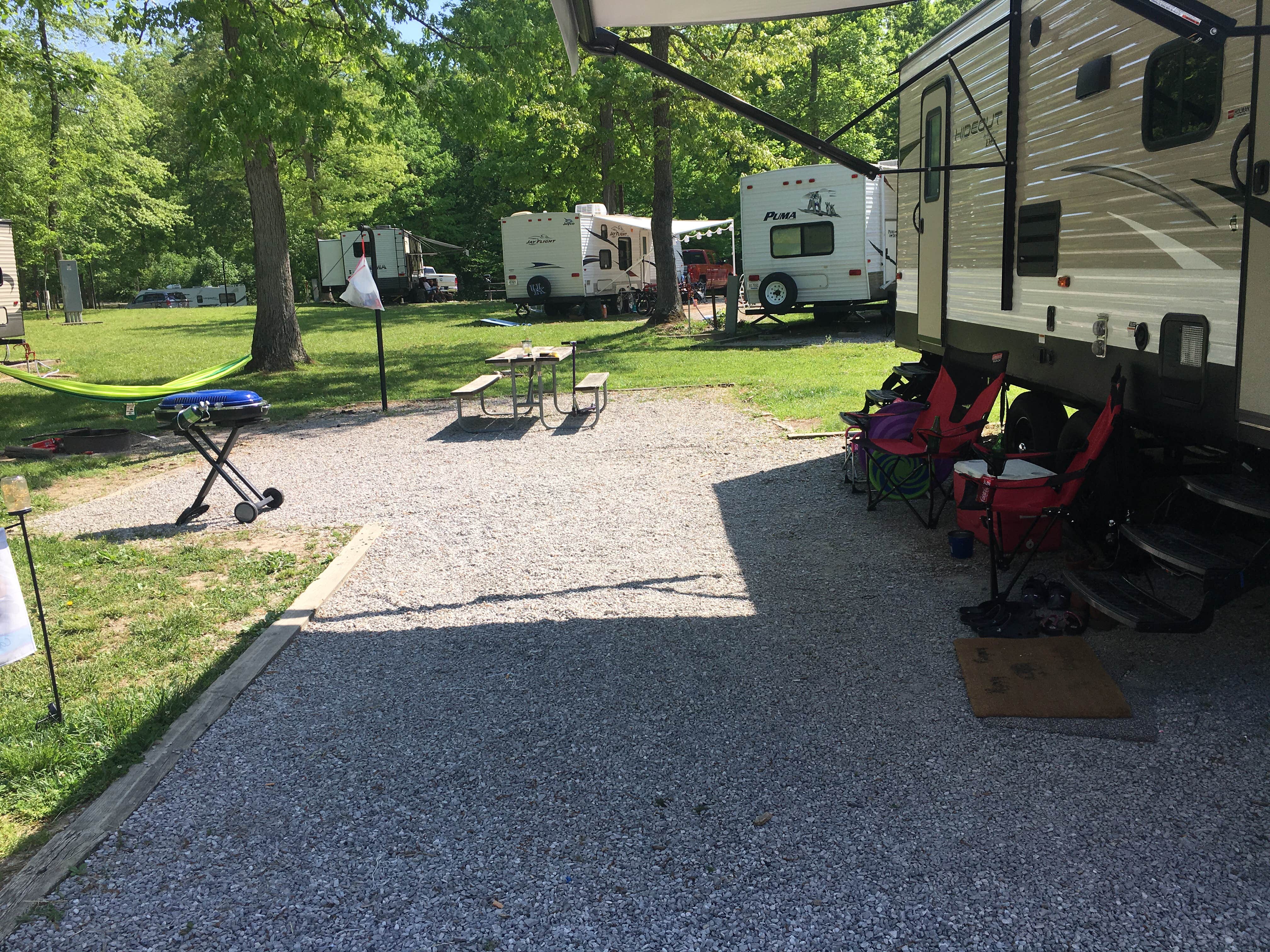 Alison C.'s photo of rv camping at Levi Jackson Wilderness State Park Campground near London, KY