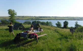 Brittany's photo at Backcountry Campsite in North Dakota