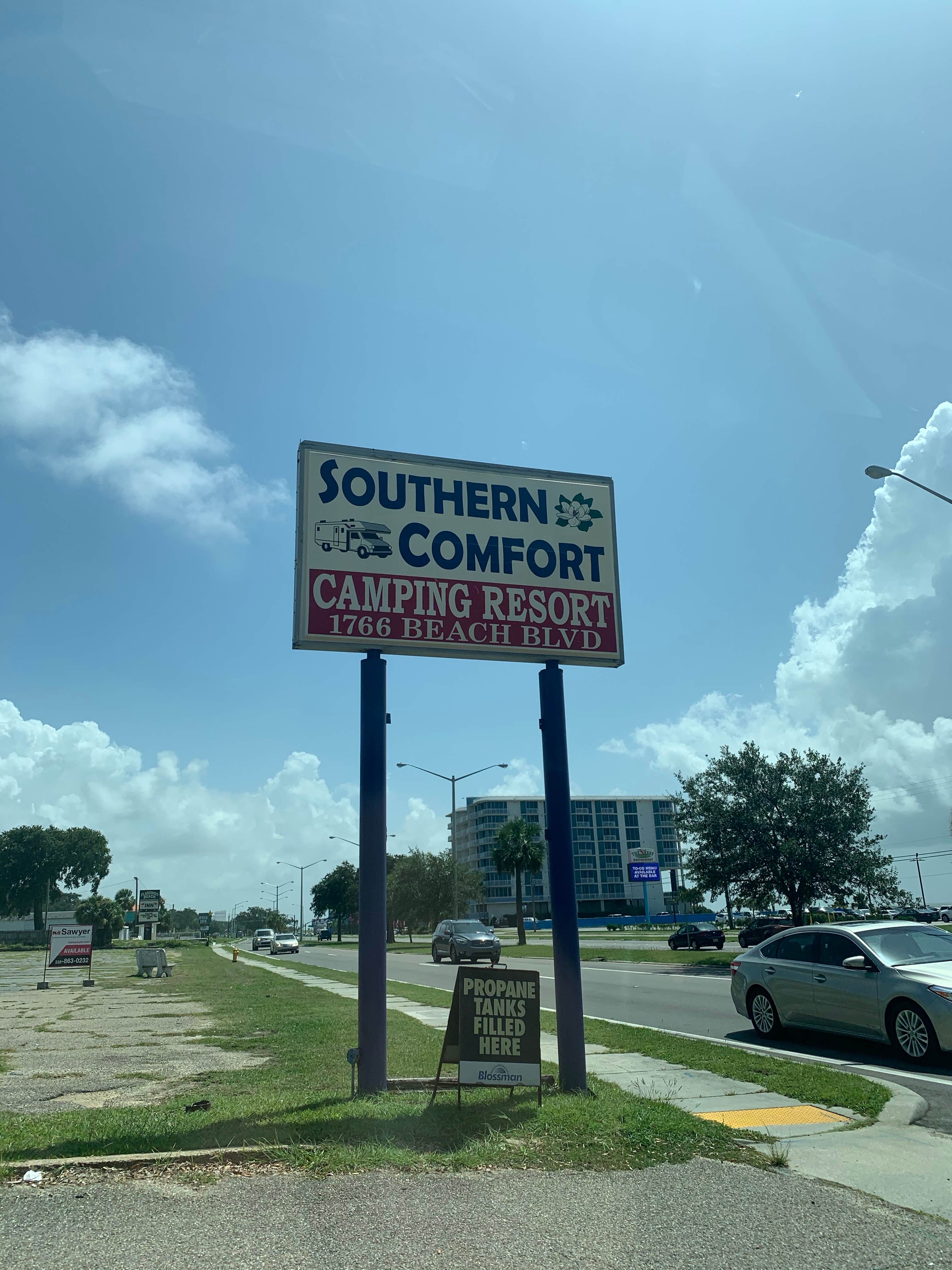 Camping near Keesler AFB FamCamp: Southern Comfort Camping Resort, Biloxi, Mississippi