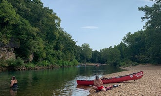 Camping near Powder Mill Backcountry Camping — Ozark National Scenic Riverway: Jacks Fork Canoe Rental and Campground, Eminence, Missouri