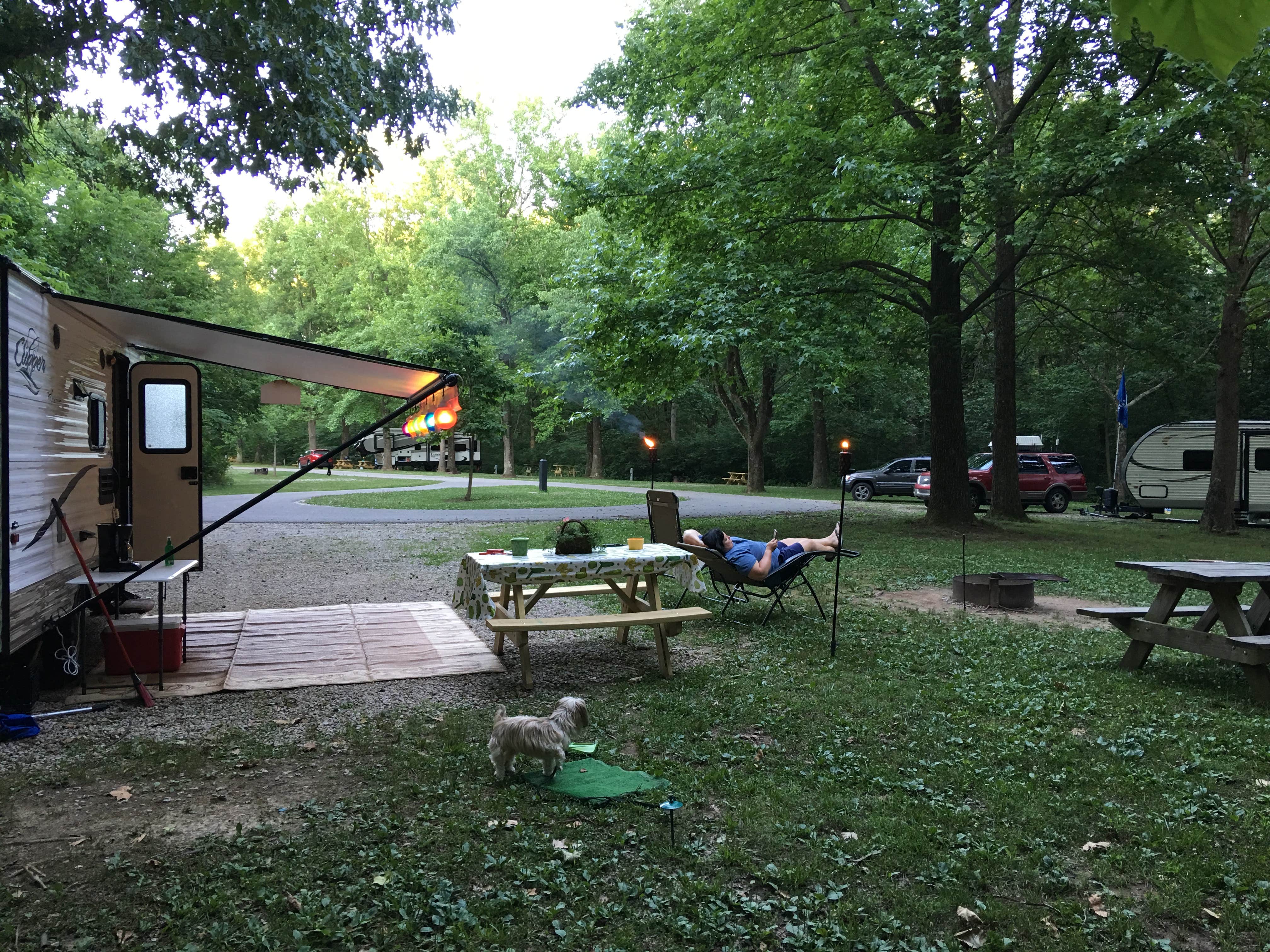 Harmonie State Park Campground | New Harmony, IN