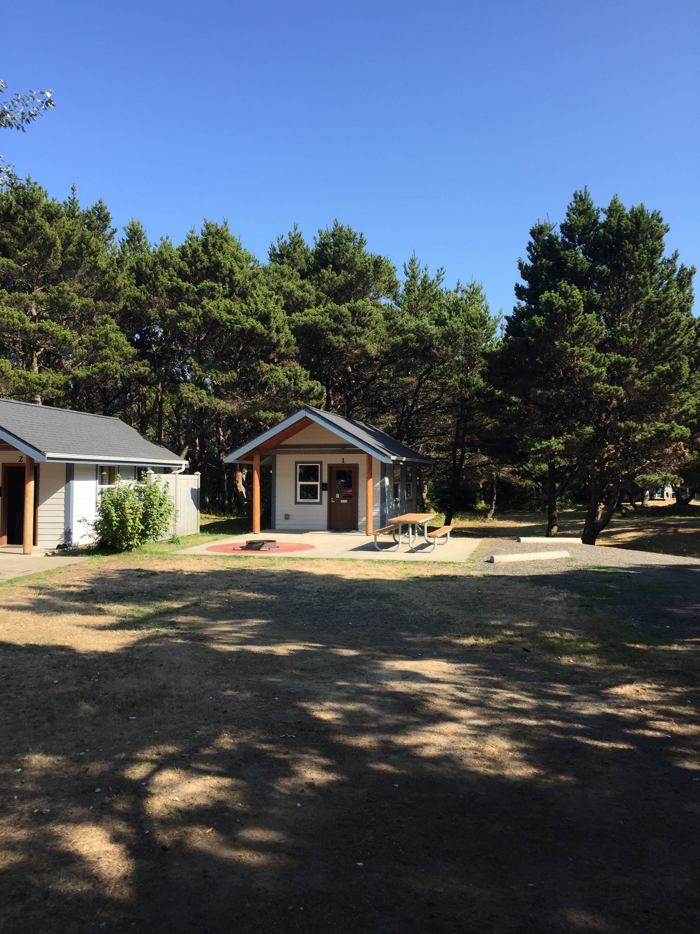 Bjorn S.'s photo of glamping accommodations at Twin Harbors State Park Campground near Rochester, WA