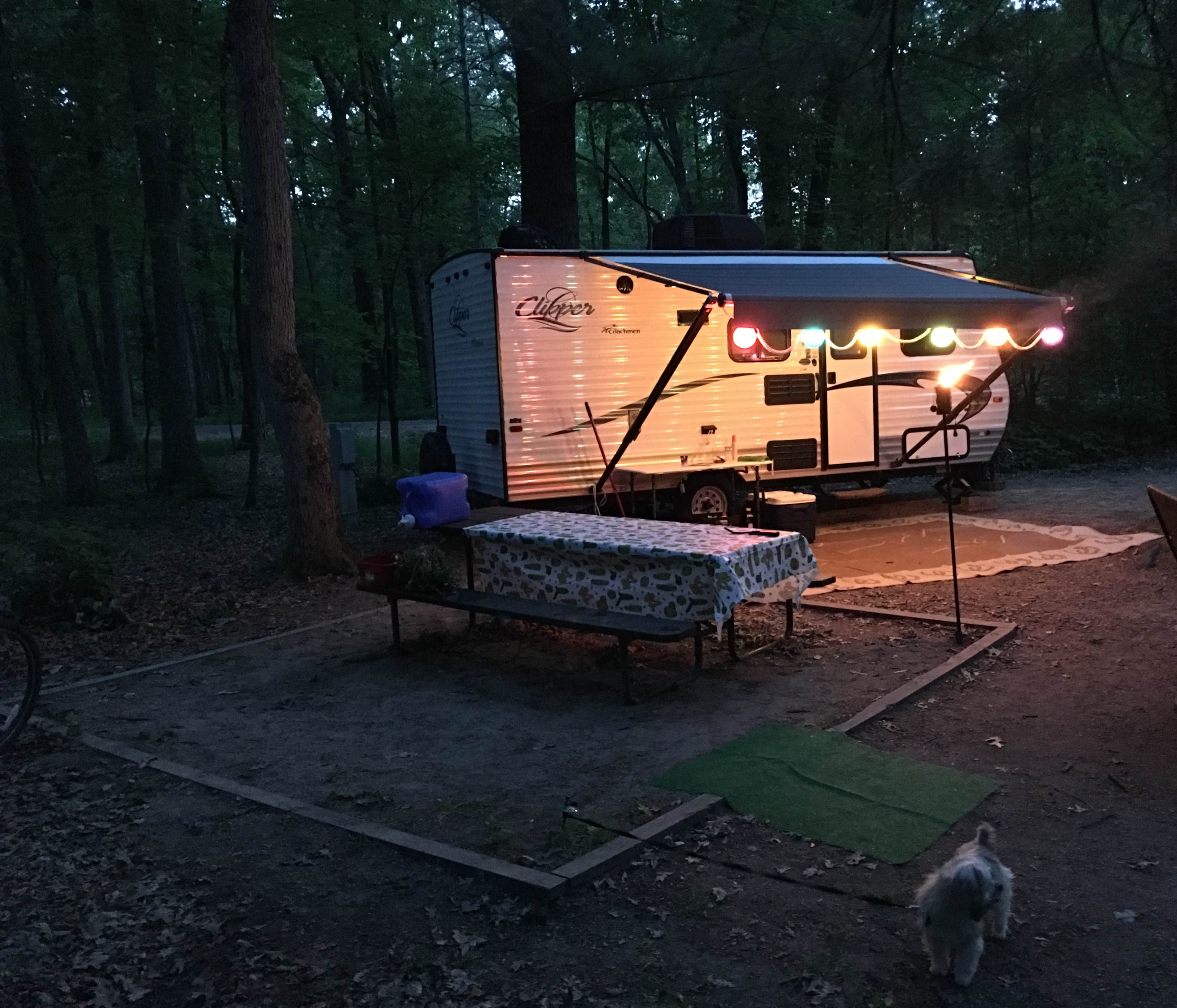 Camper submitted image from Sandstone Ridge Campground — Mirror Lake State Park - 2