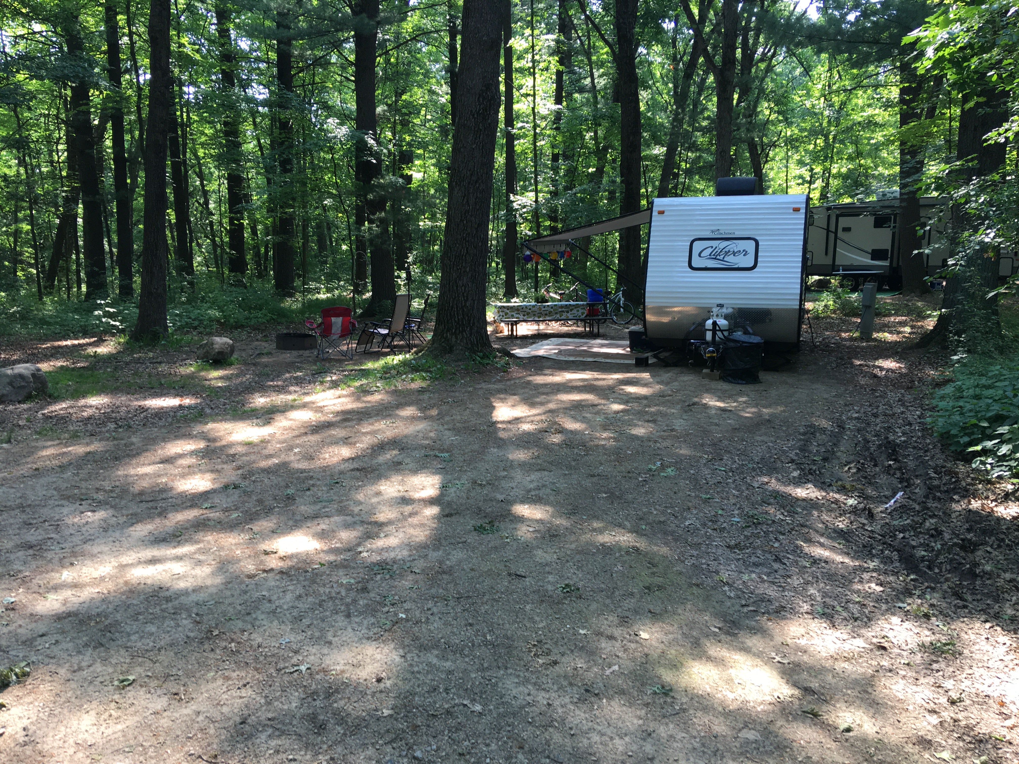 Camper submitted image from Sandstone Ridge Campground — Mirror Lake State Park - 2