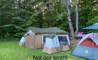 Amy A.'s photo at Bonnie Brae Cabins and Campsites in Massachusetts