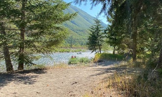 North fork Flathead River dispersed camping 