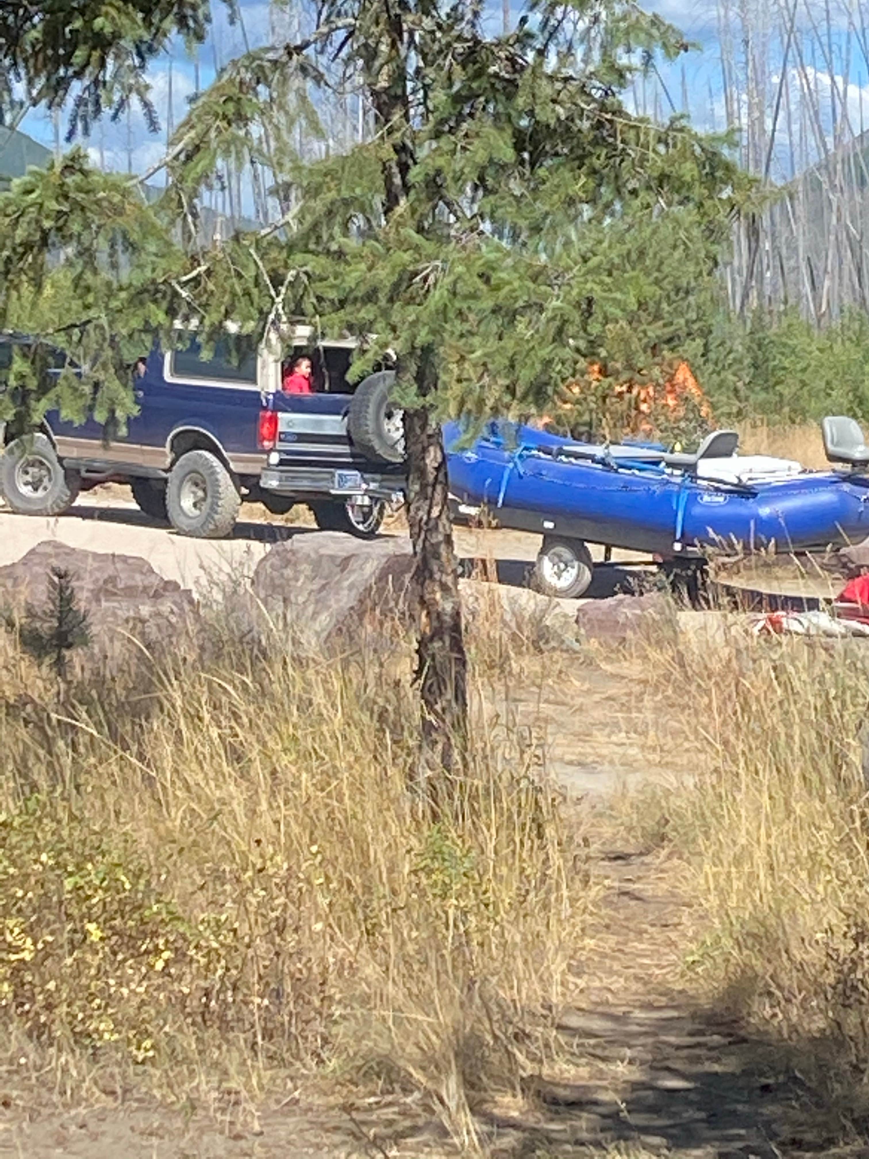 Camper submitted image from North fork Flathead River dispersed camping - 5