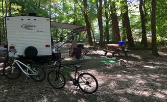 Keith M.'s photo at Turkey Run State Park Campground near Cecil M. Harden Lake