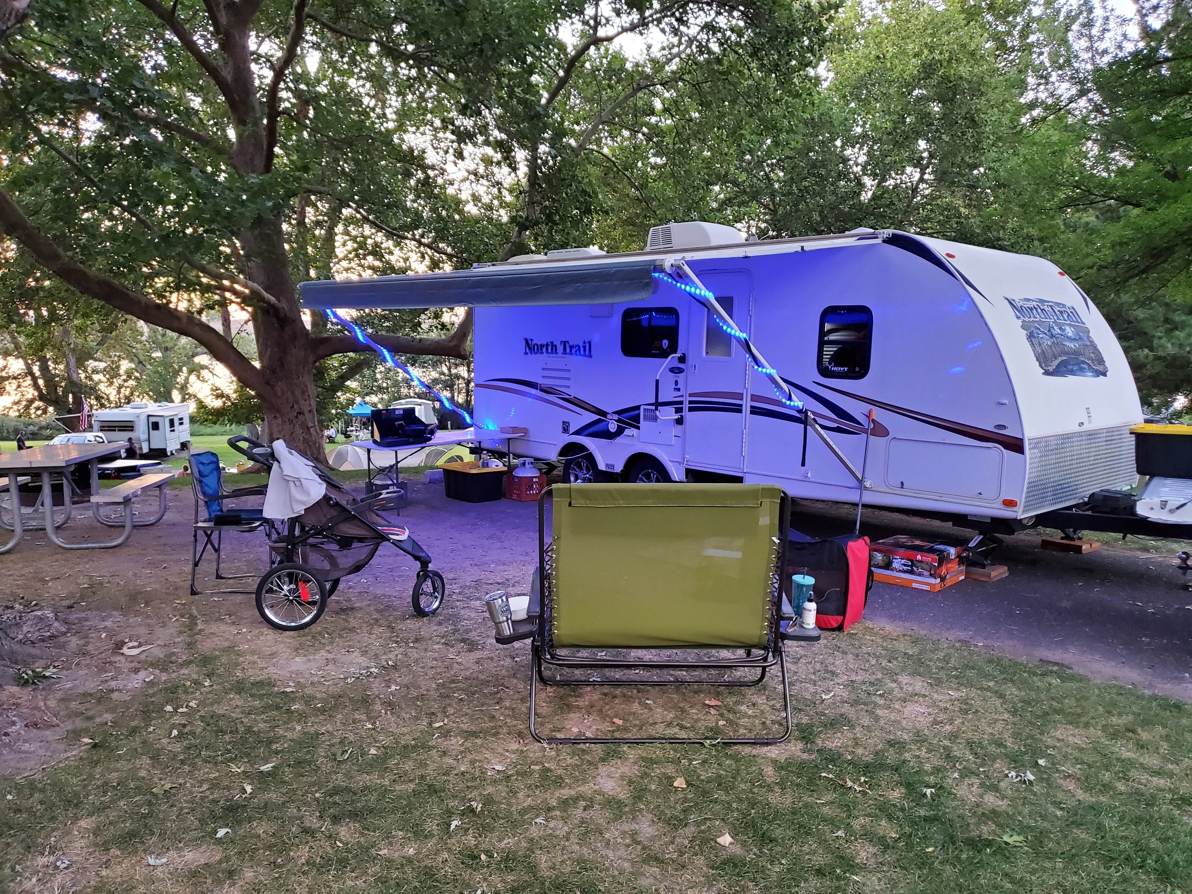 Dan P.'s photo of rv camping at Hood Park near Bennington Lake