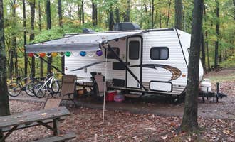 Camping near Bill Monroe Memorial Music Park & Campground: Taylor Ridge Campground — Brown County State Park, Nashville, Indiana
