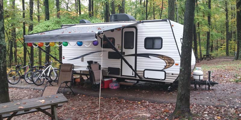 Camper submitted image from Taylor Ridge Campground — Brown County State Park