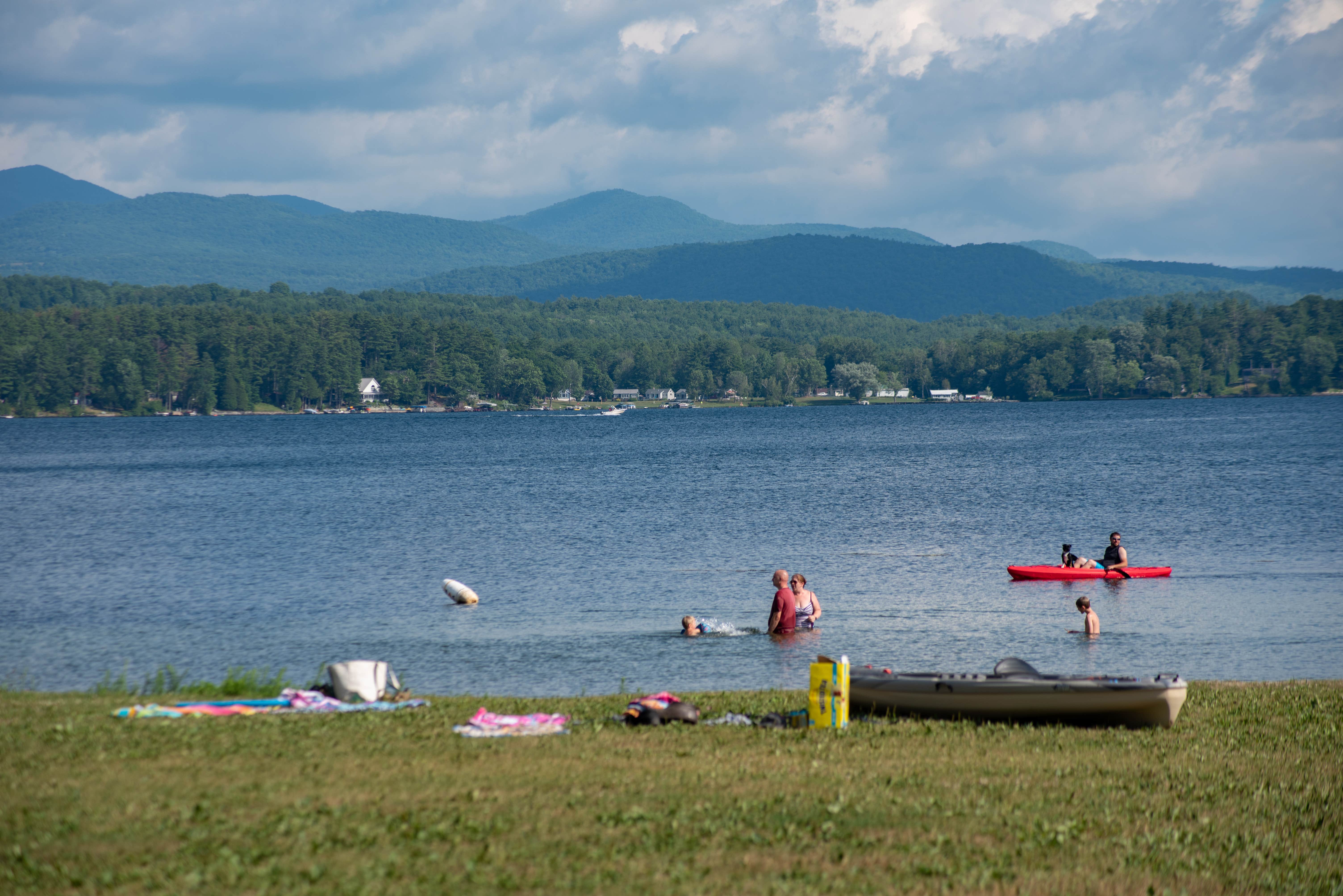 Camper-submitted photo at Bomoseen State Park Campground near Huletts Landing, NY