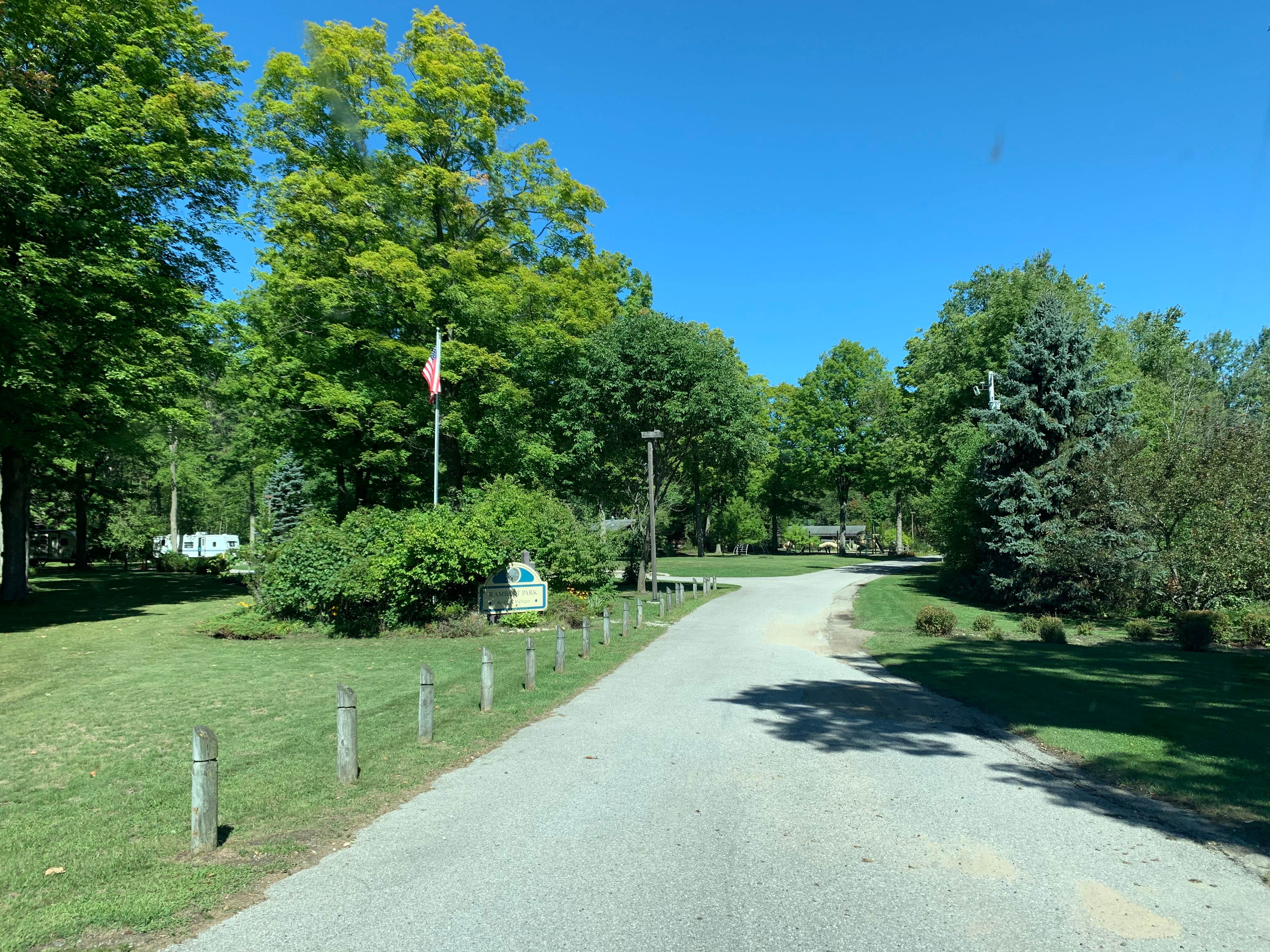 Camper-submitted photo at Rambadt City Park Campground near Evart, MI