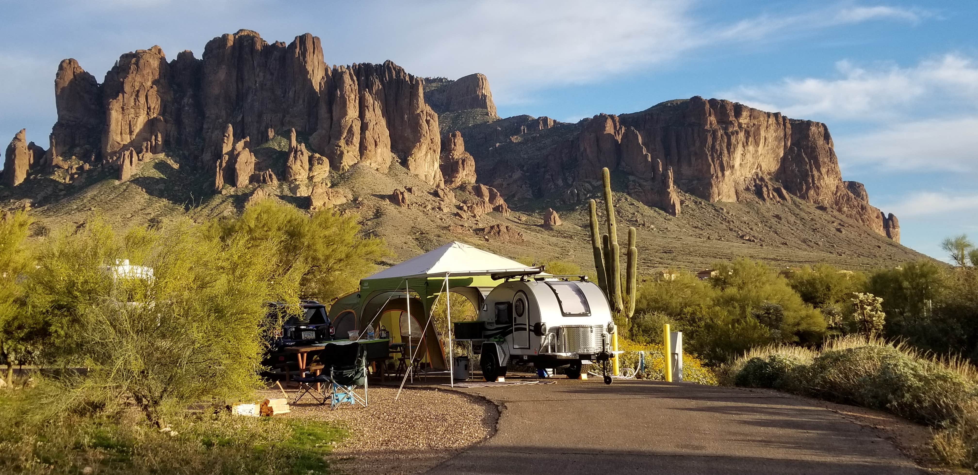 Lost Dutchman State Park Campground Apache Junctions, AZ