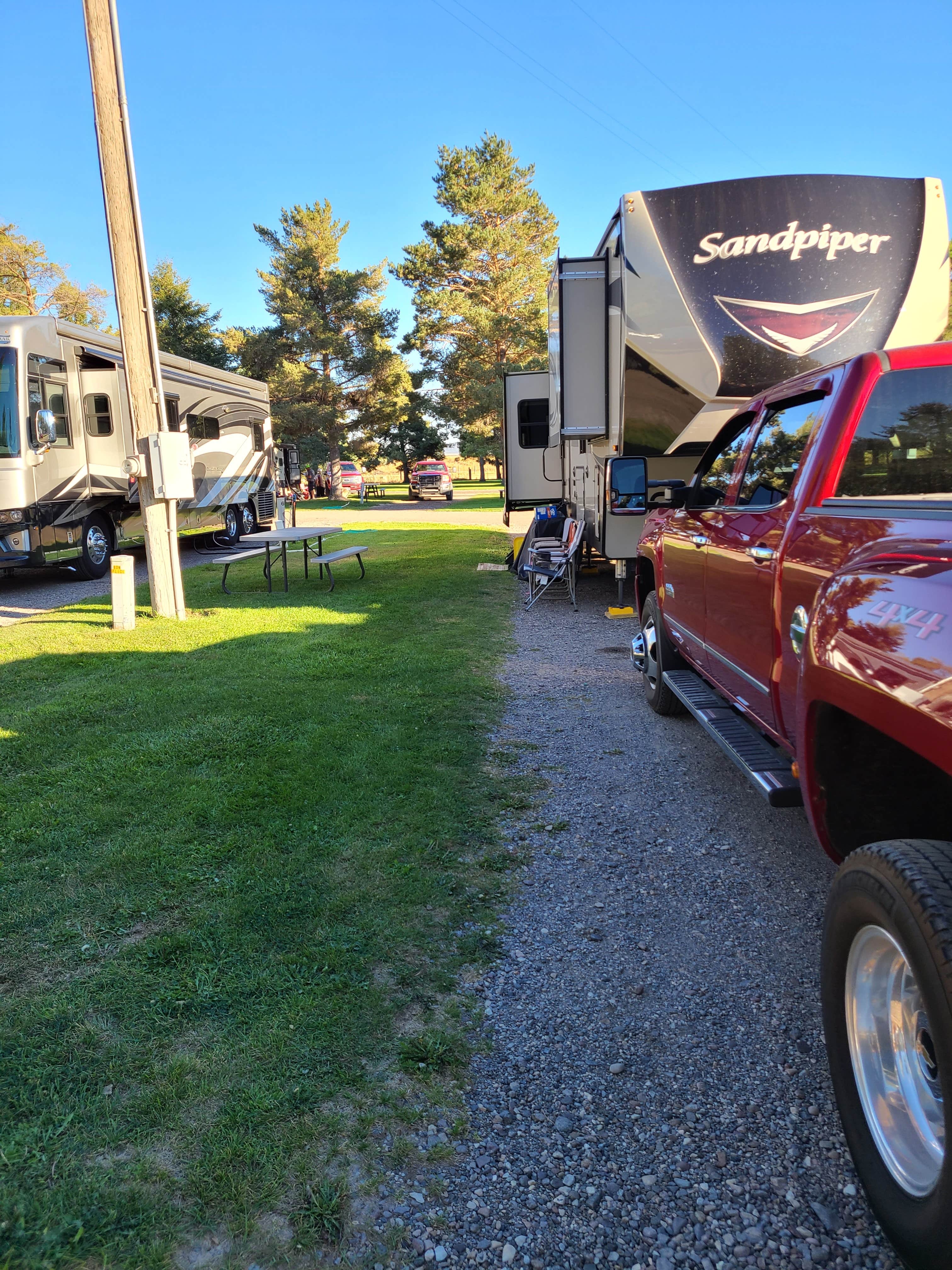 Bonnie A.'s photo of rv camping at Village of Trees RV Resort near American Falls, ID