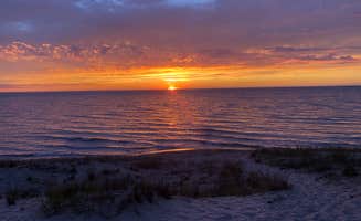Deanna A.'s photo of a dispersed camping area at Nordhouse Dunes Wilderness - Green Road near Benzonia, MI