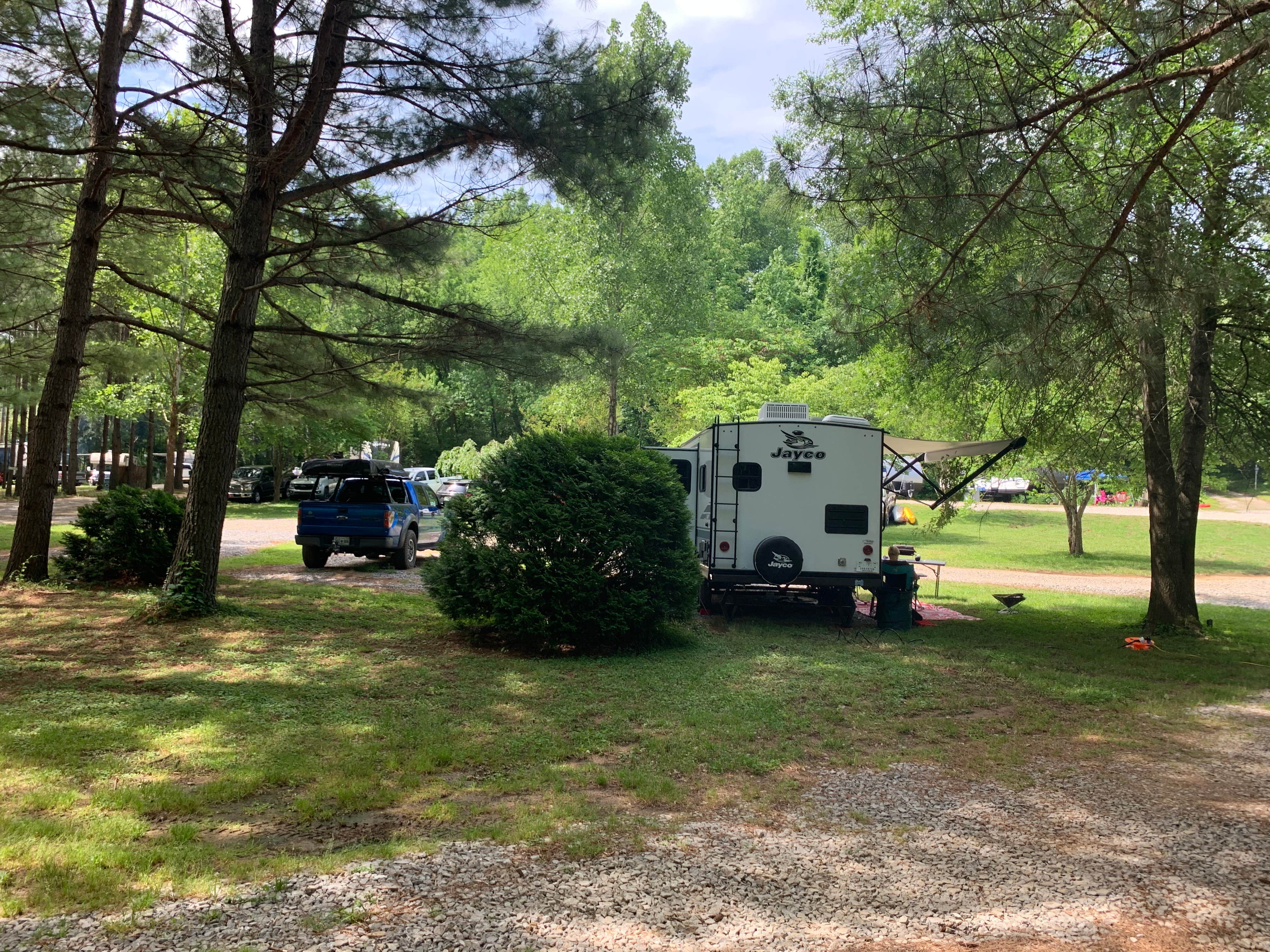 Nate H.'s photo of rv camping at Smooth Rapids Campground near Silver Point, TN