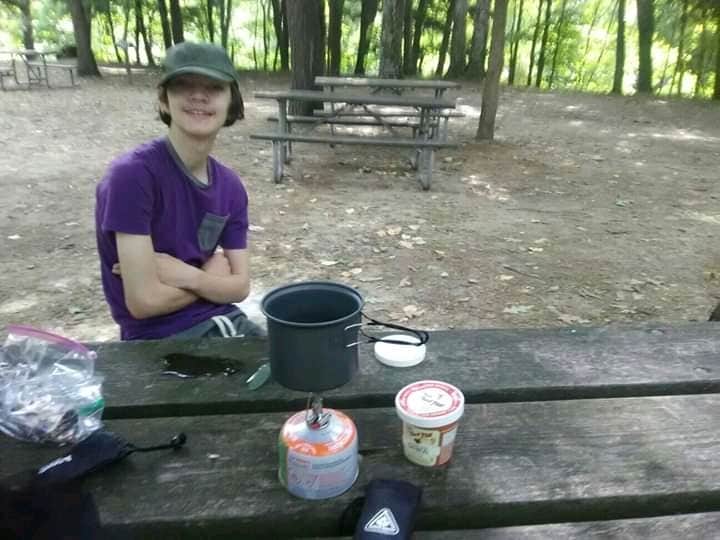 Michael B.'s photo at Stony Brook State Park Campground near Hornell, NY