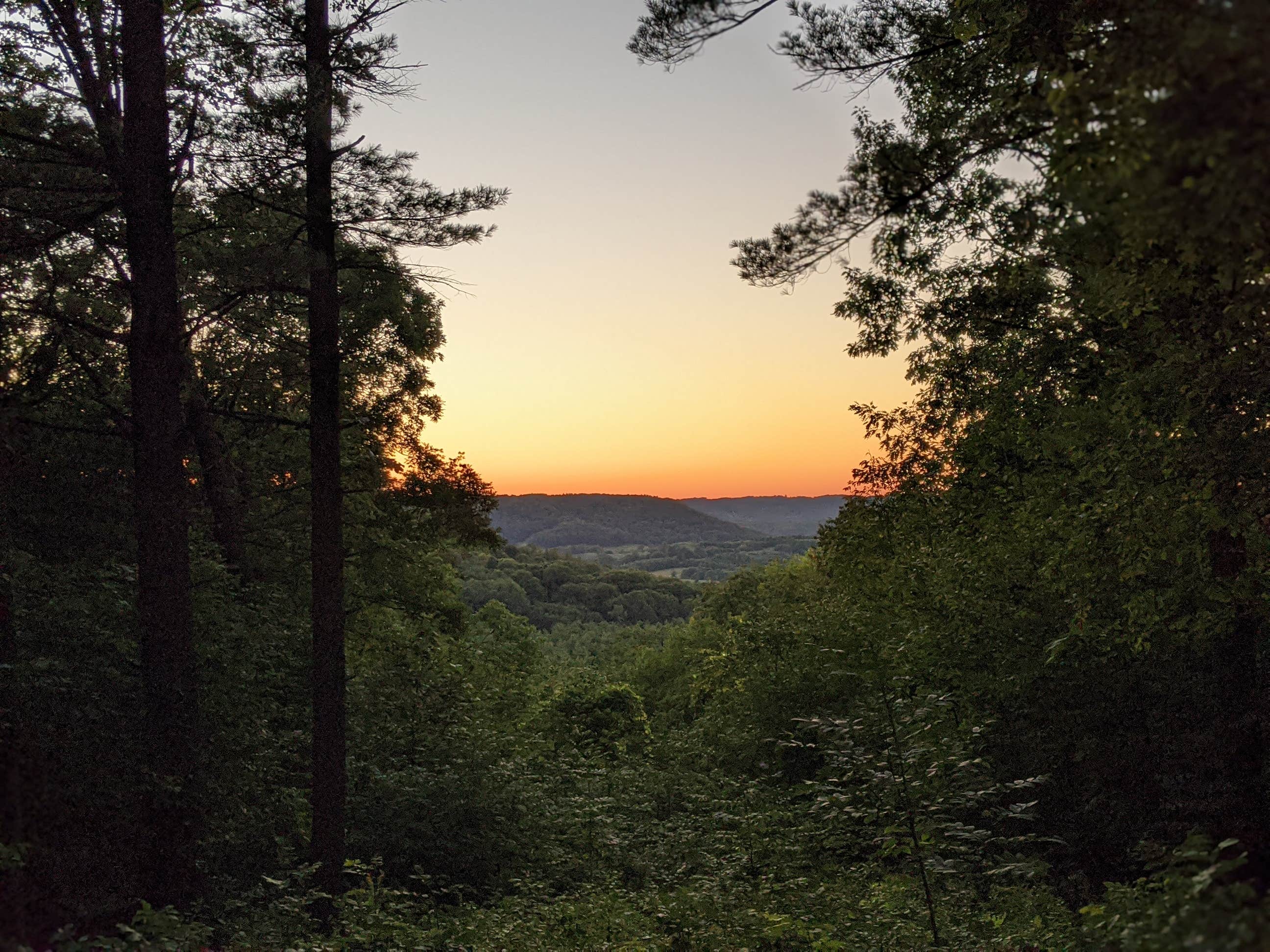 Camper-submitted photo at Wildcat Mountain State Park Campground near Newton, WI