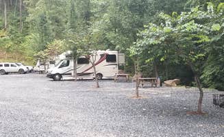 Tracy J.'s photo of rv camping at Nantahala Tiny Homes & RV Park near Croatan National Forest
