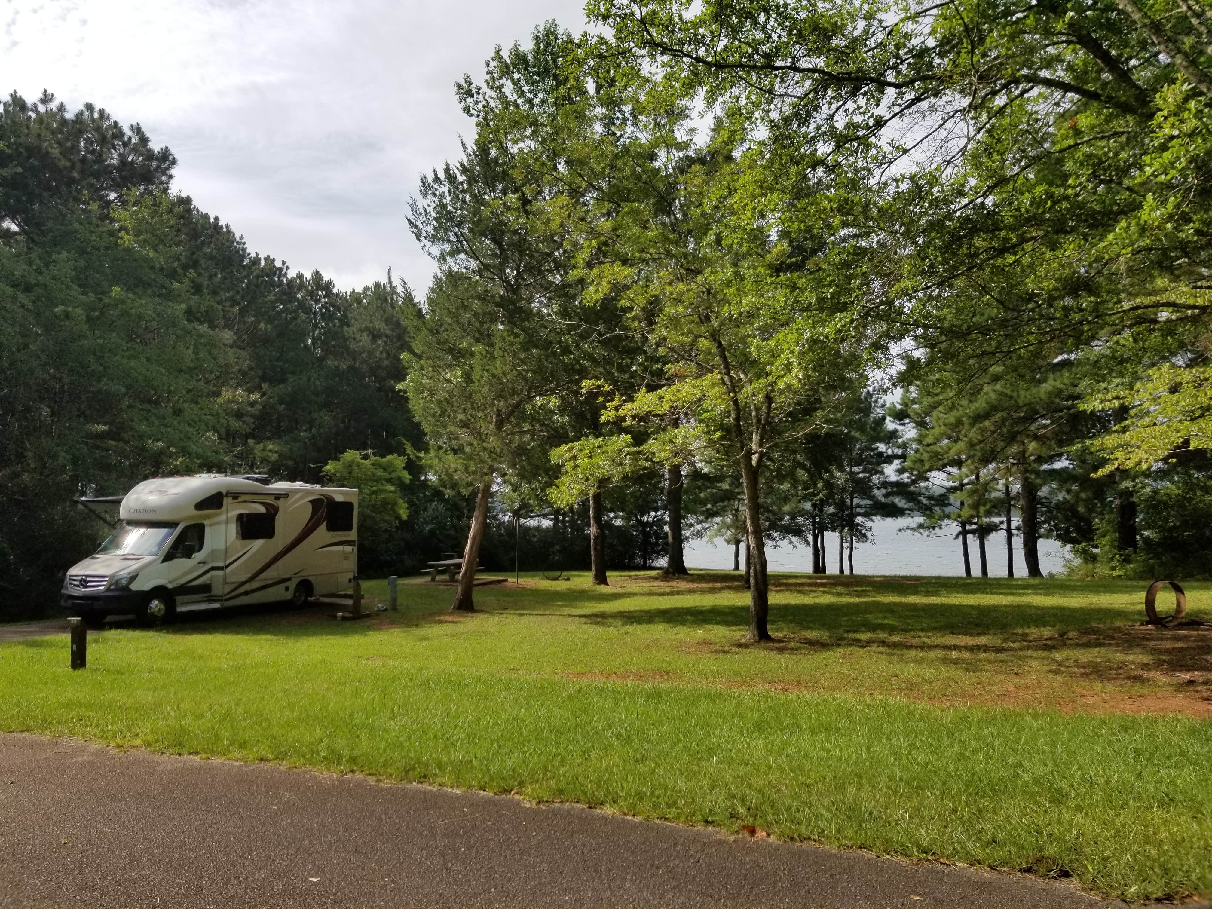 Tracy J.'s photo of rv camping at Amity Campground near LaGrange, GA