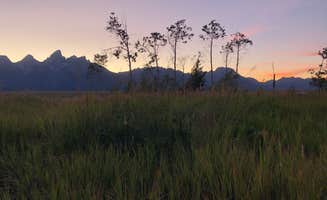 Steph B.'s photo of a dispersed camping area at Shadow Mountain Dispersed Camping in Wyoming