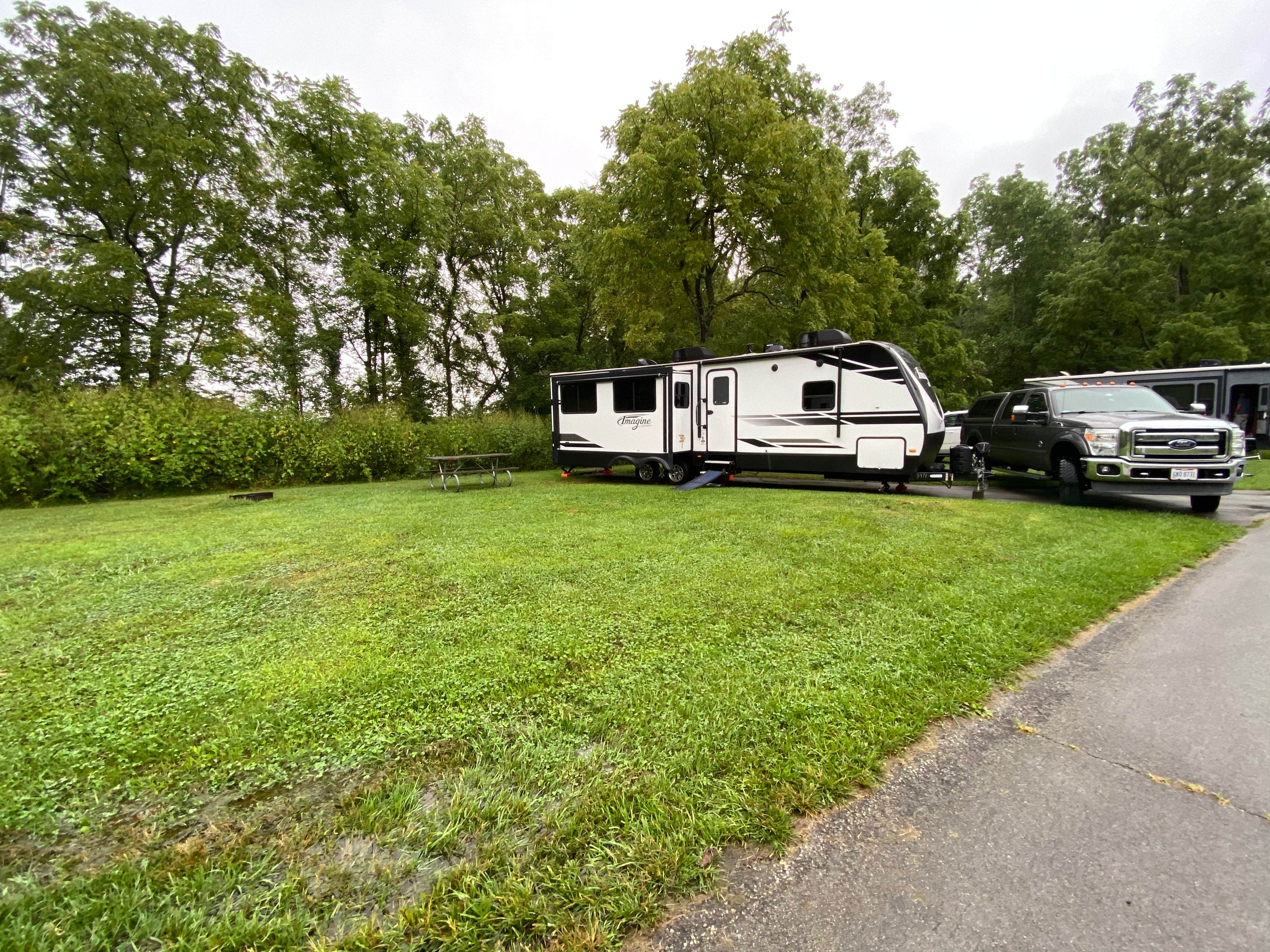 Andrea F.'s photo of rv camping at Cowan Lake State Park Campground near Blue Ash, OH