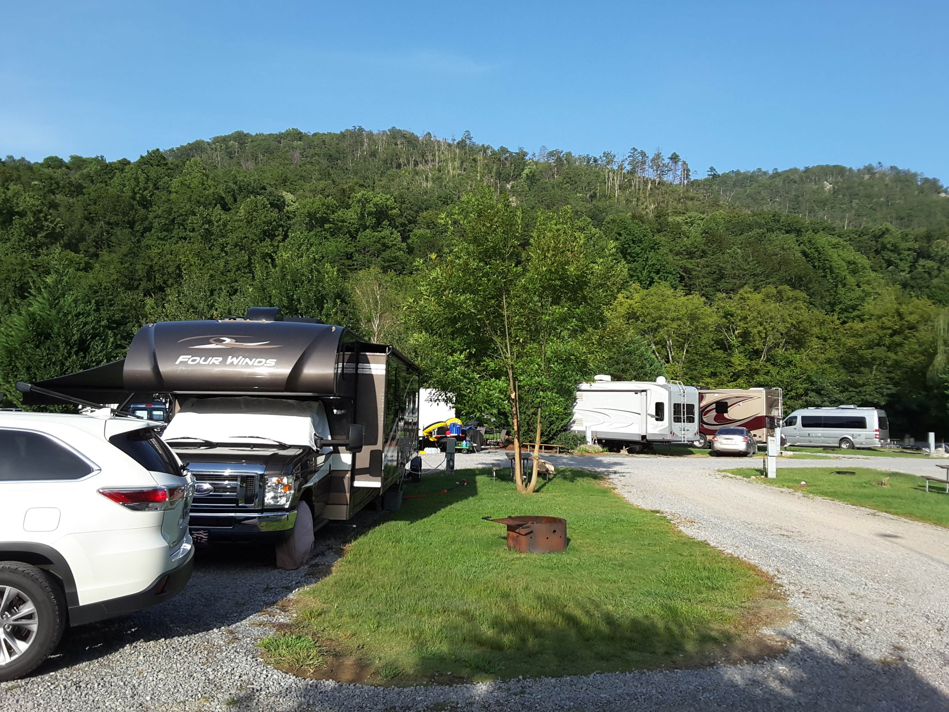 Andrew W.'s photo of rv camping at Whispering River RV Resort near Louisville, TN