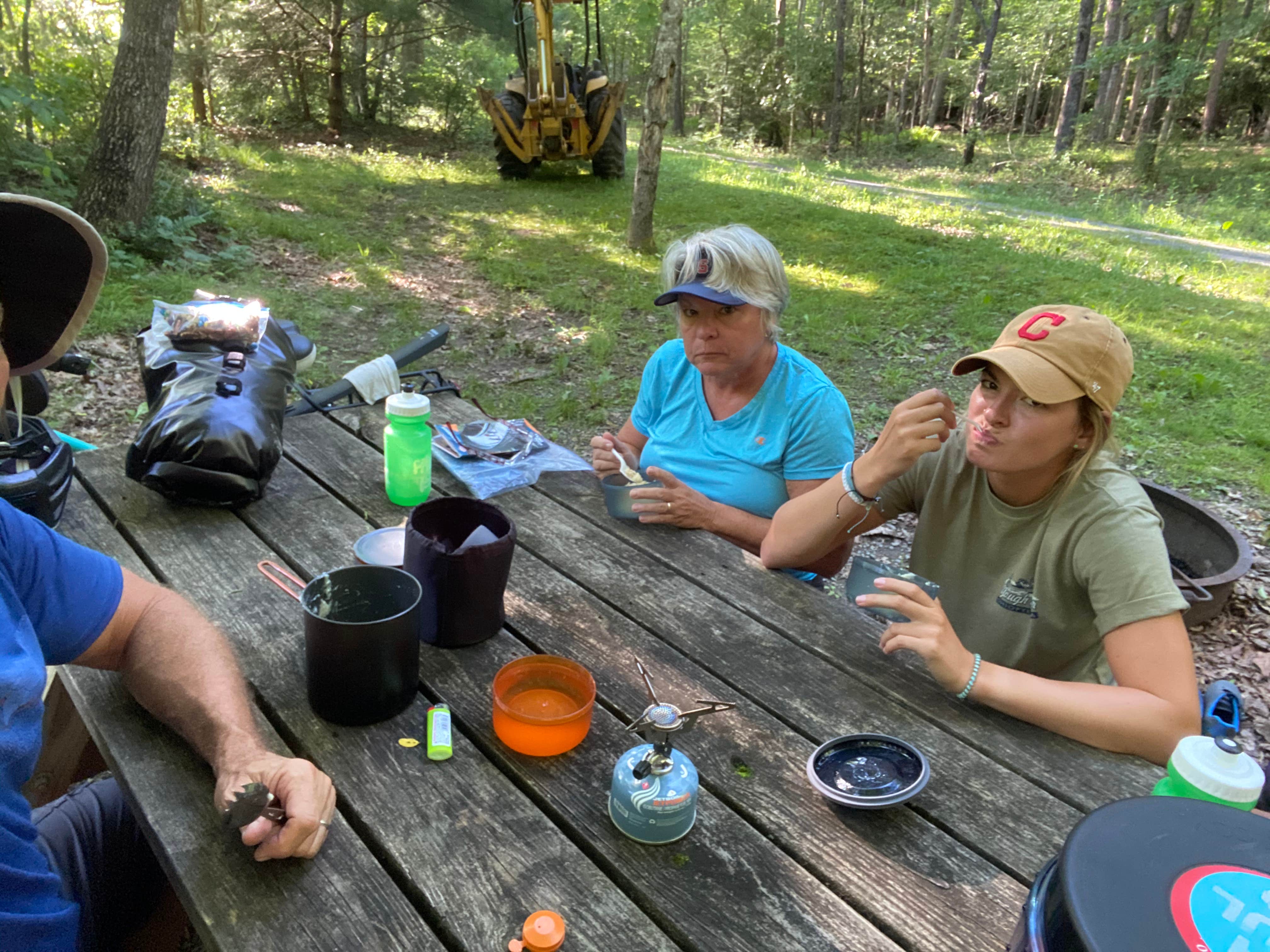 Camper submitted image from Greenbrier River Trail Milepost 63.8 Primitive Campsite - 1