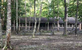 Joel R.'s photo of glamping accommodations at Cloudland Canyon State Park Campground near Rising Fawn, GA